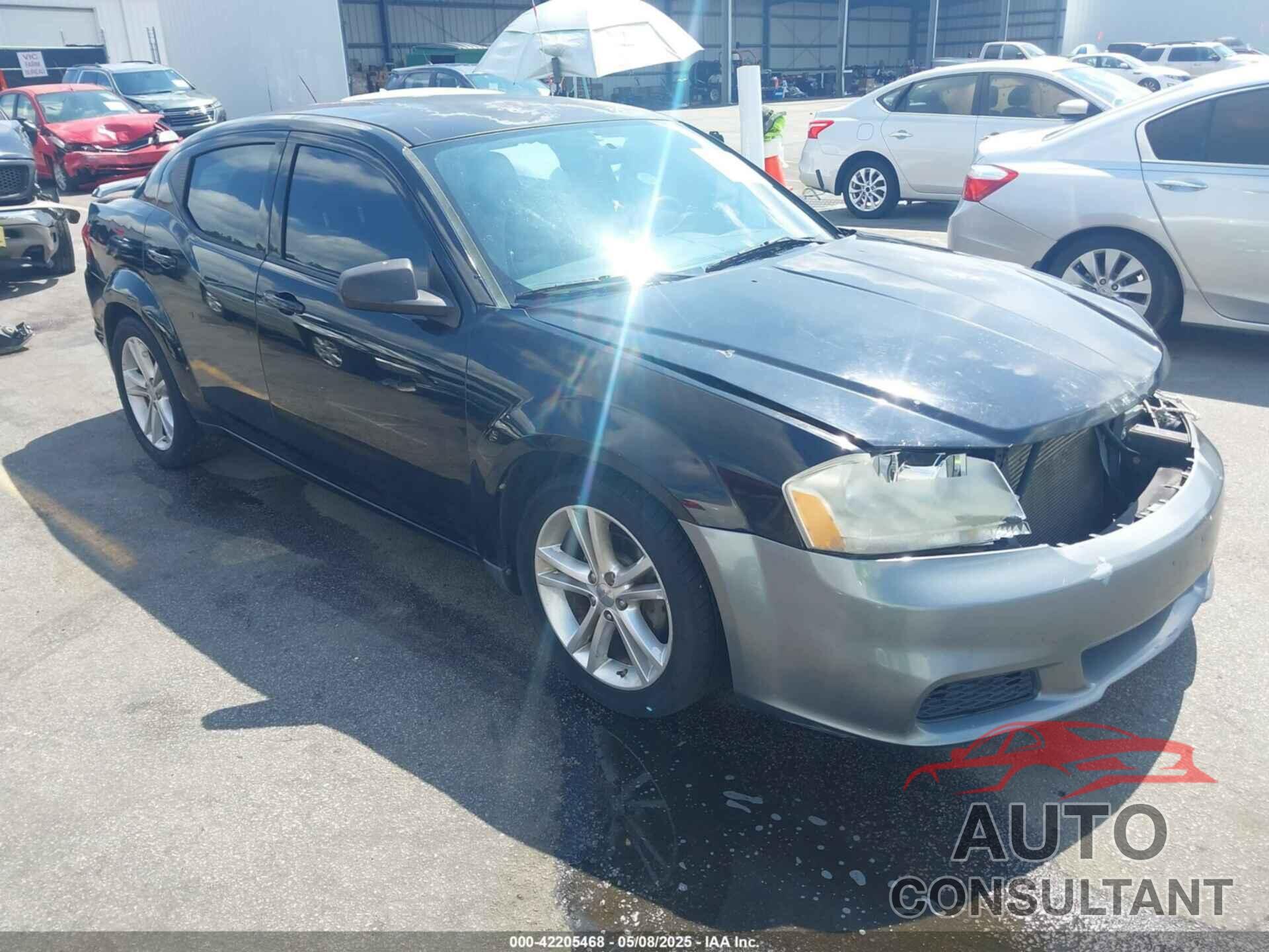 DODGE AVENGER 2013 - 1C3CDZAG1DN504121