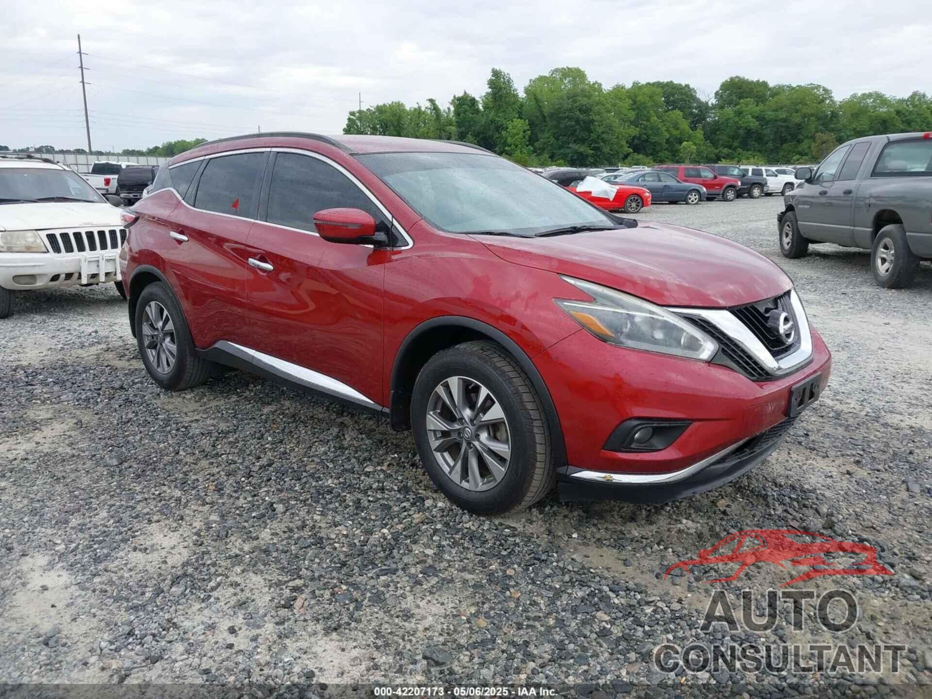 NISSAN MURANO 2018 - 5N1AZ2MG8JN152153