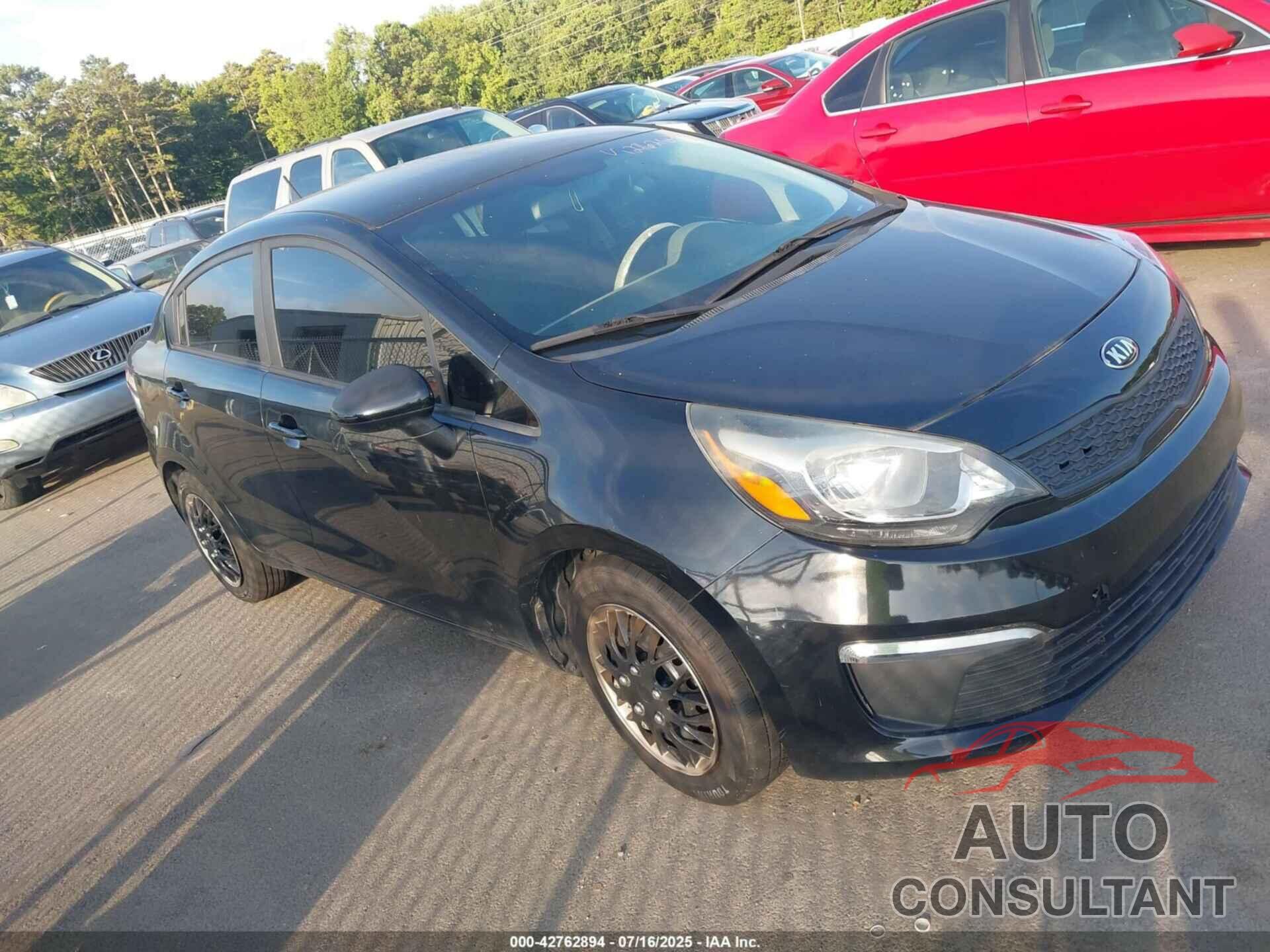 KIA RIO 2017 - KNADM4A39H6057244