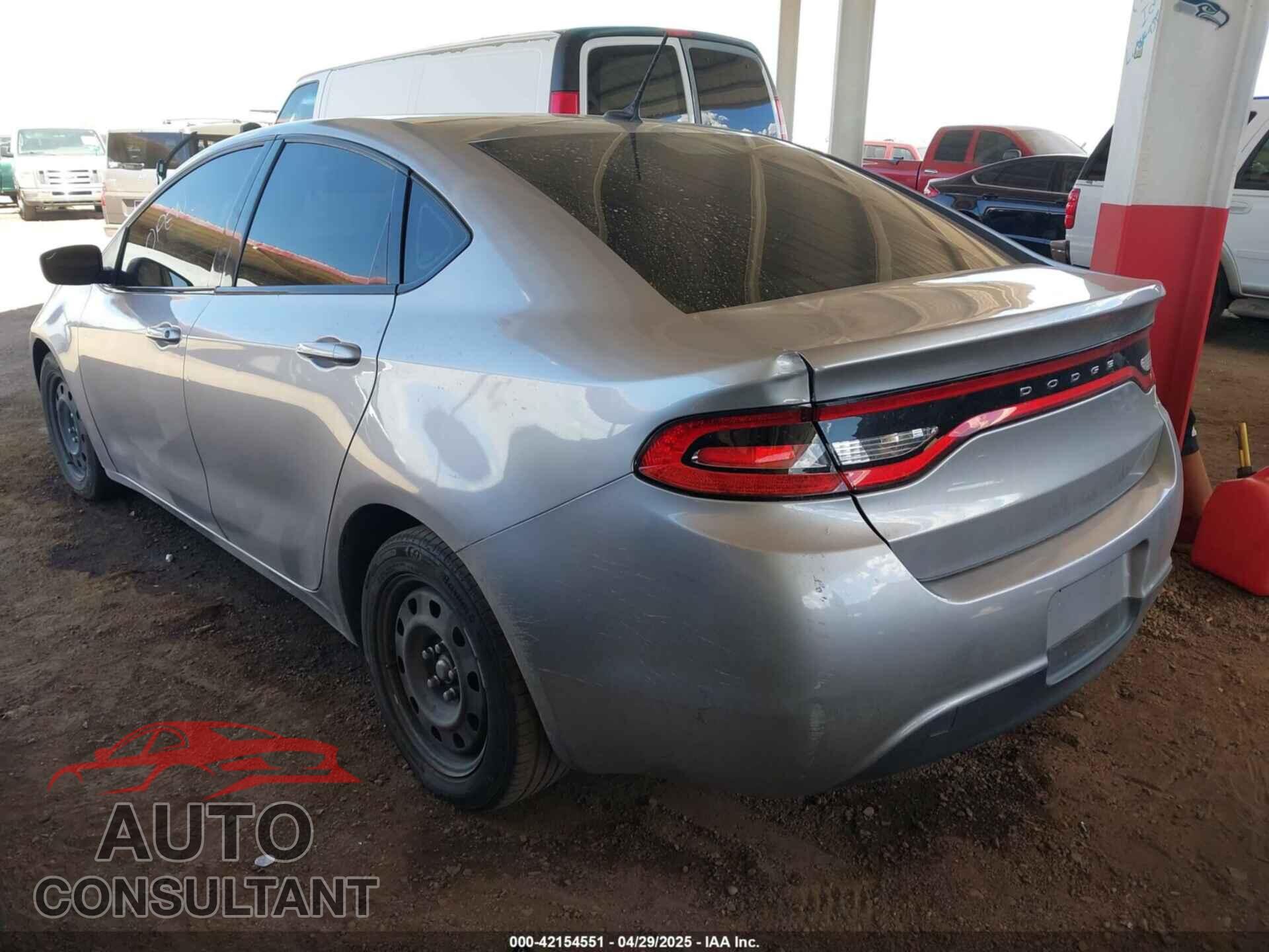 DODGE DART 2016 - 1C3CDFBB2GD766189