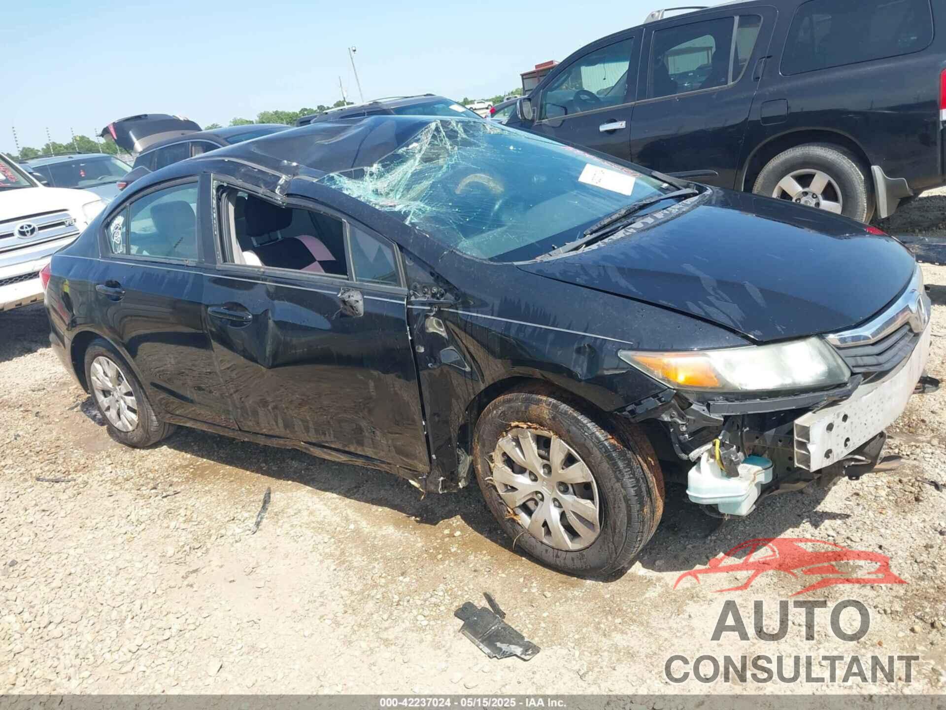 HONDA CIVIC 2012 - 19XFB2F51CE083050