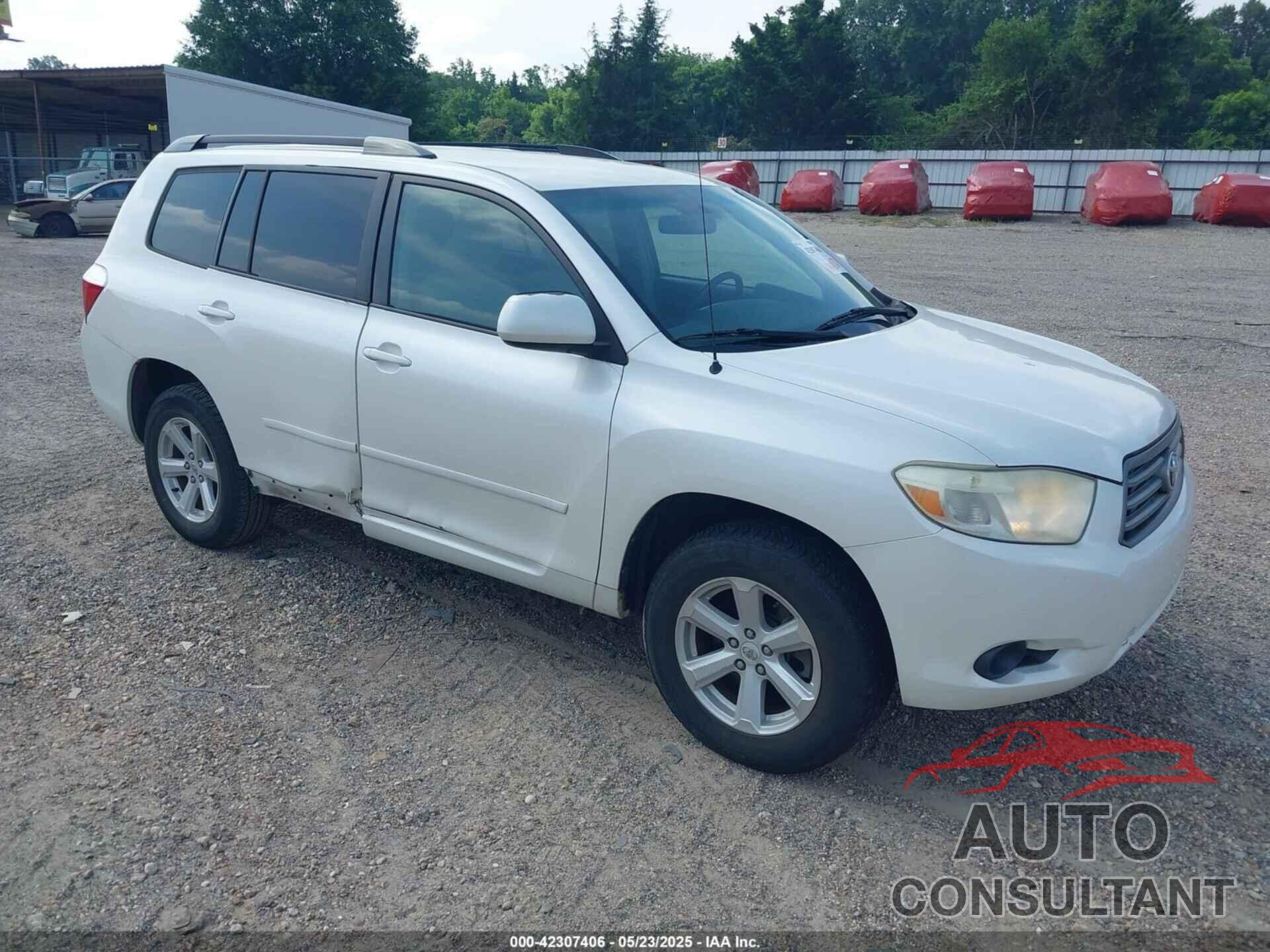 TOYOTA HIGHLANDER 2010 - 5TDZA3EH7AS006526