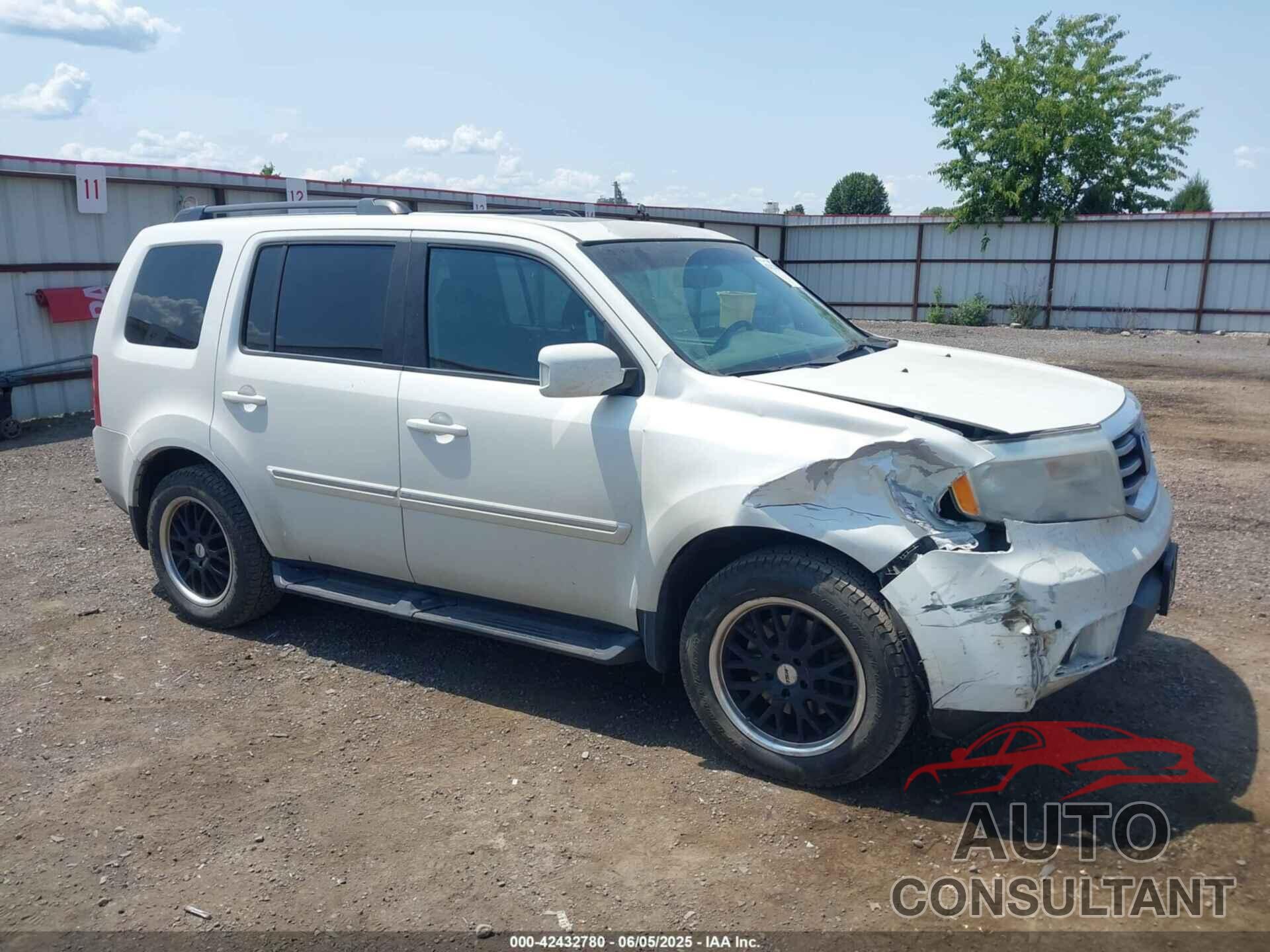 HONDA PILOT 2014 - 5FNYF4H92EB023736