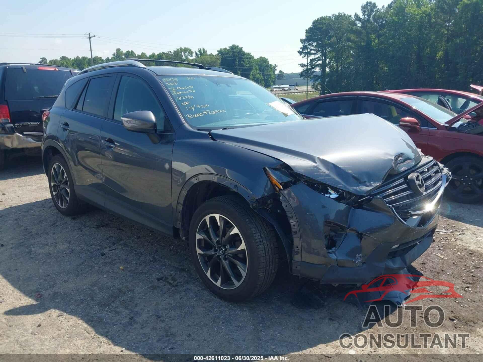 MAZDA CX-5 2016 - JM3KE4DY6G0629216