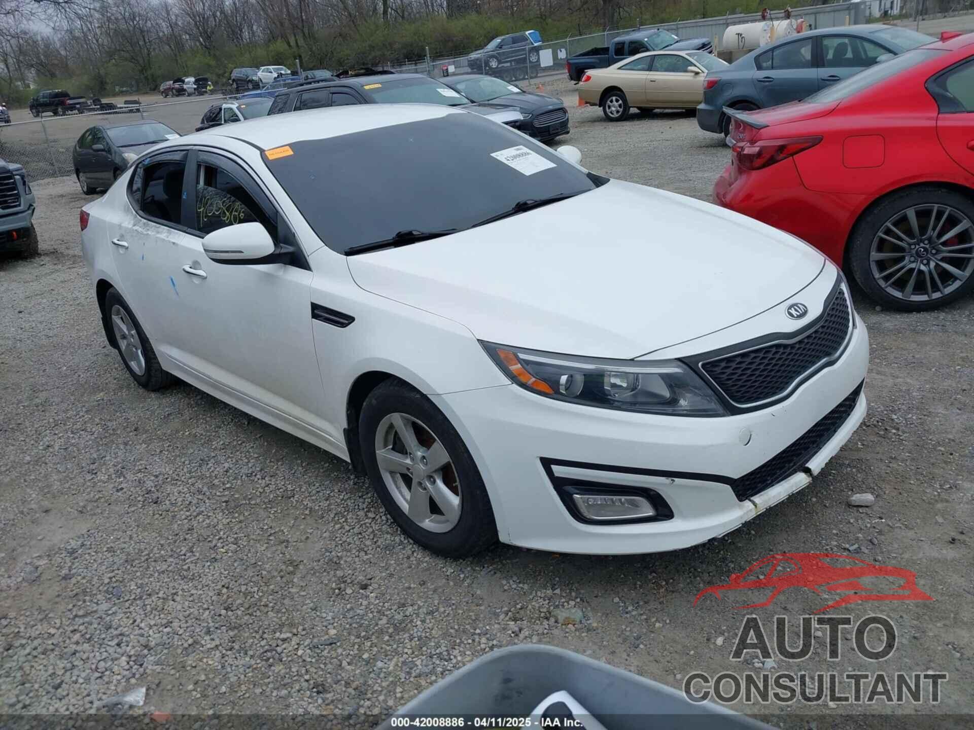 KIA OPTIMA 2015 - KNAGM4A71F5570944
