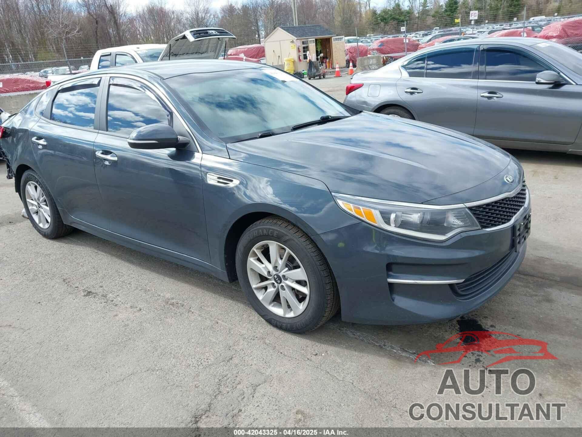 KIA OPTIMA 2016 - KNAGT4L30G5073267