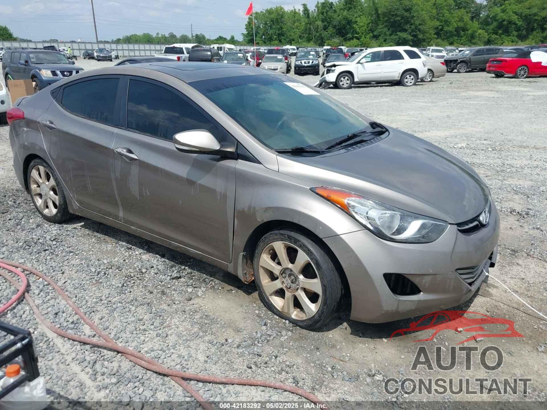 HYUNDAI ELANTRA 2012 - 5NPDH4AE2CH119851