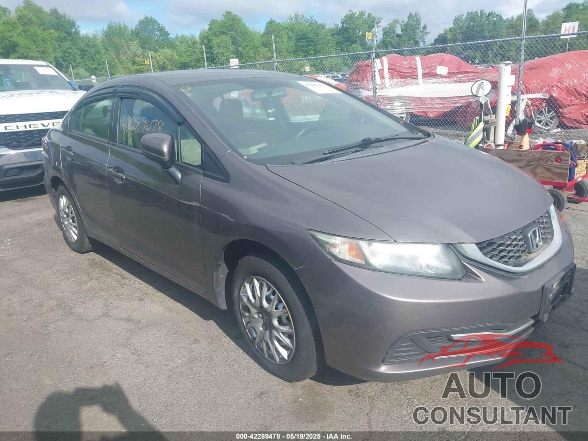 HONDA CIVIC 2015 - 19XFB2F51FE227720