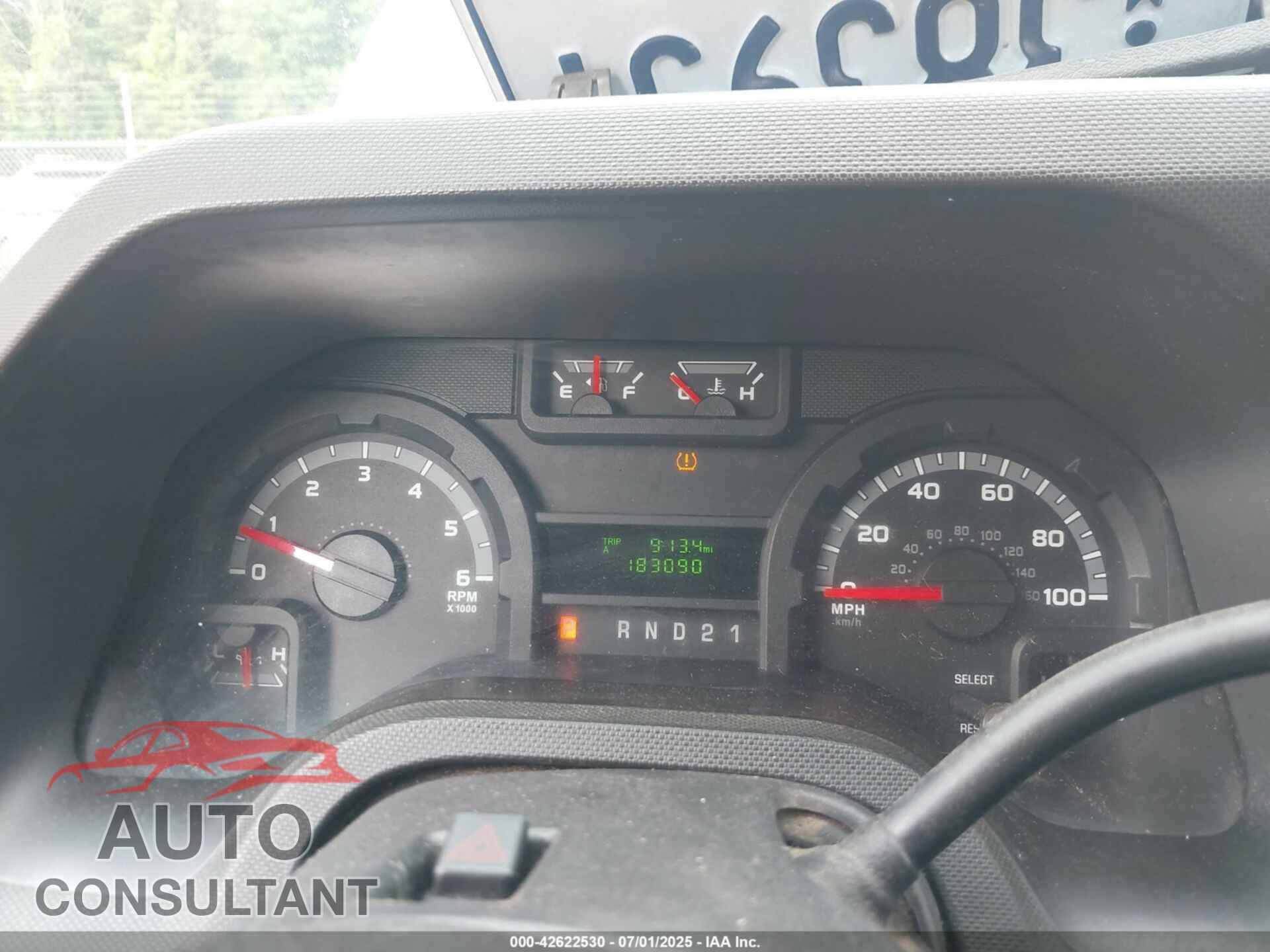 FORD ECONOLINE 2013 - 1FTNE2EW5DDA16130