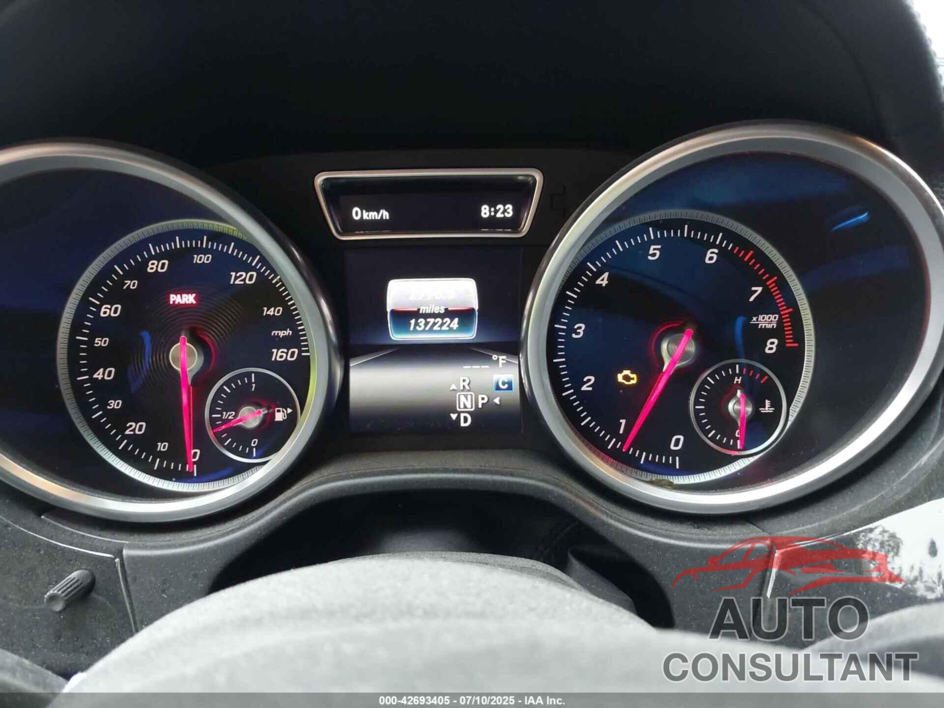 MERCEDES-BENZ GLS 450 2017 - 4JGDF6EE7HA838230