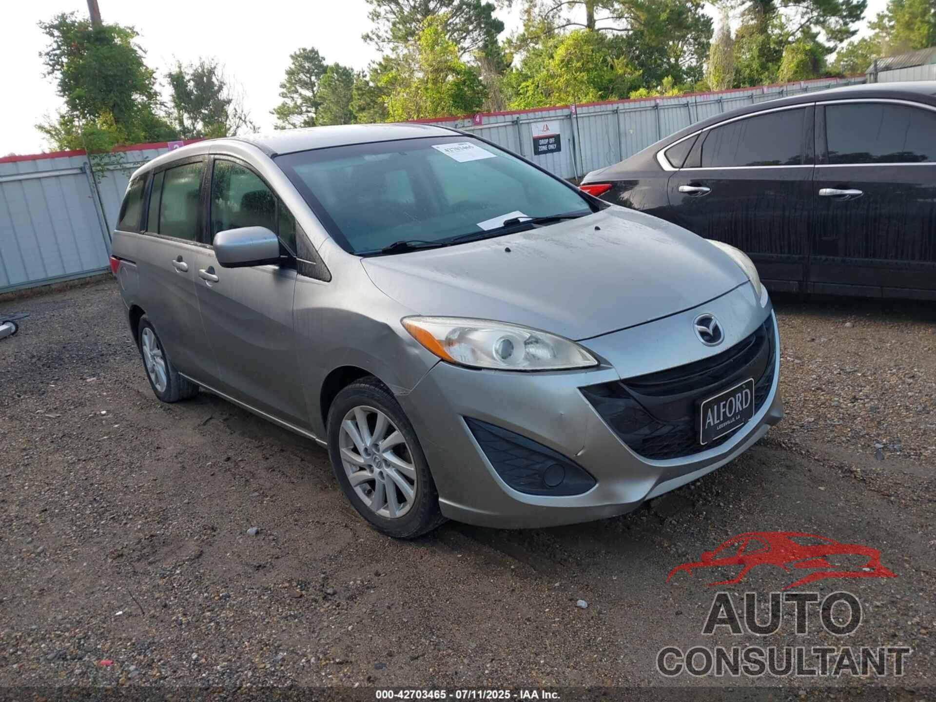 MAZDA MAZDA5 2012 - JM1CW2BL6C0136796