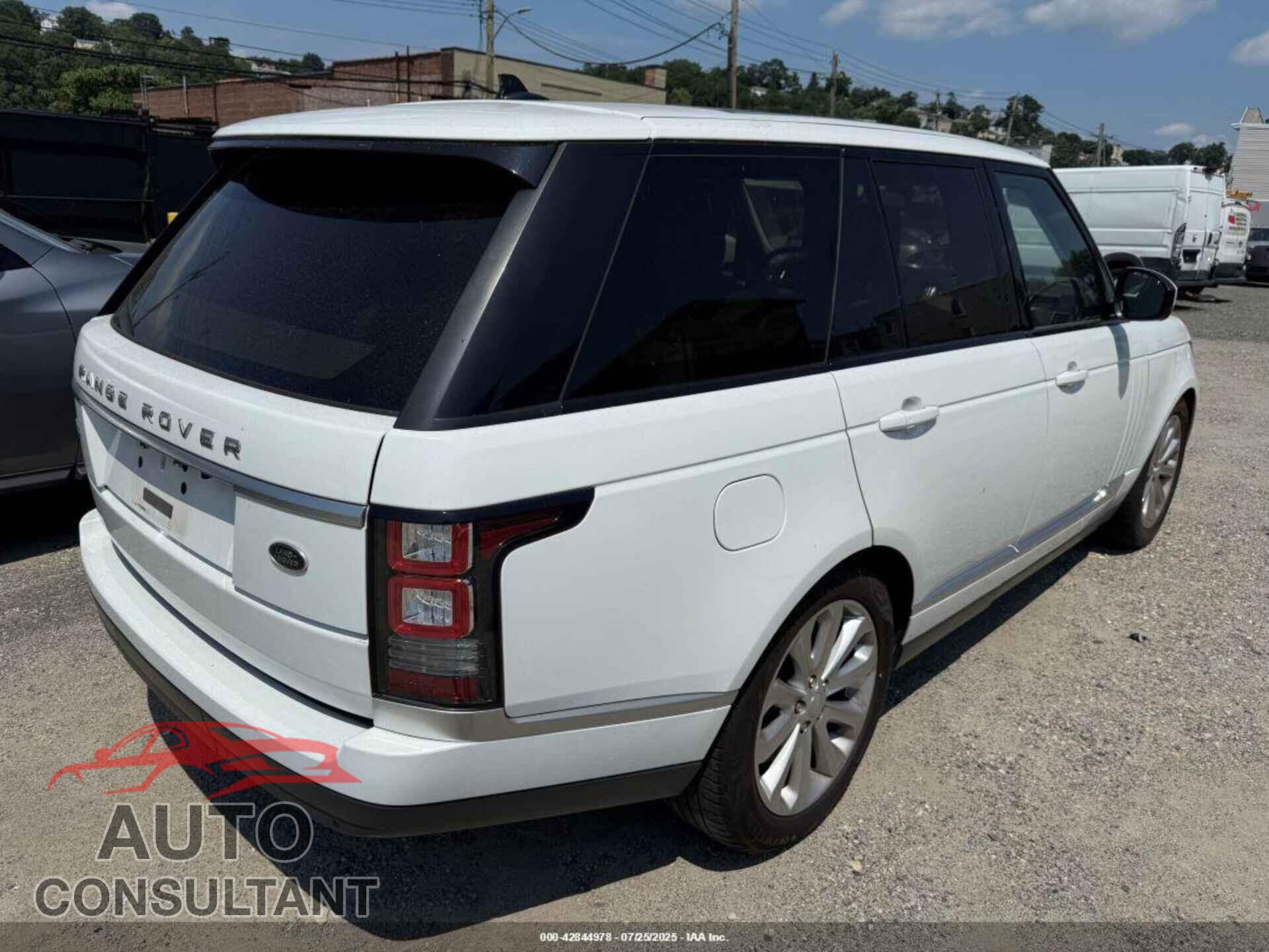 LAND ROVER RANGE ROVER 2016 - SALGS2VF9GA278734