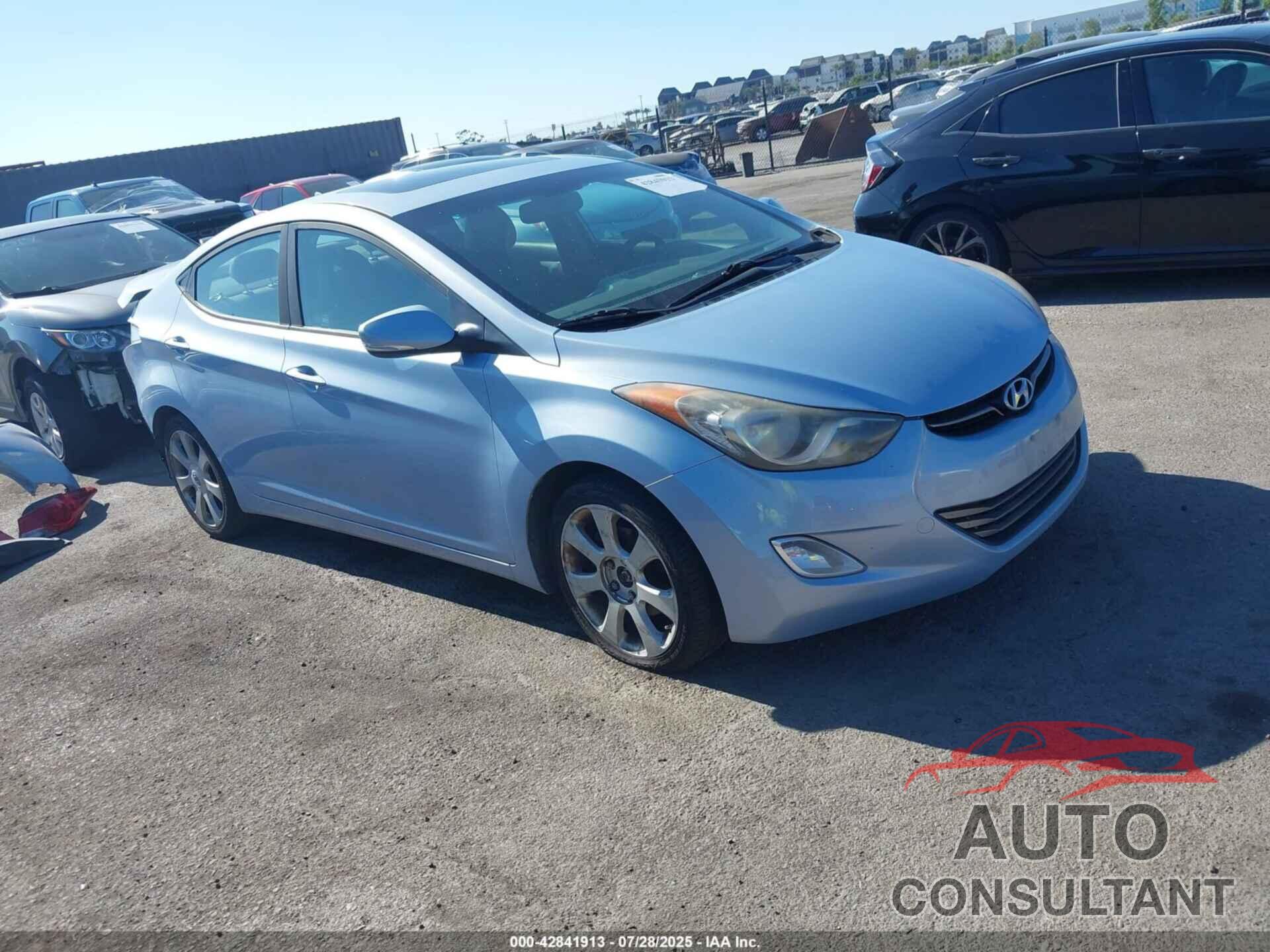 HYUNDAI ELANTRA 2012 - KMHDH4AE2CU465173