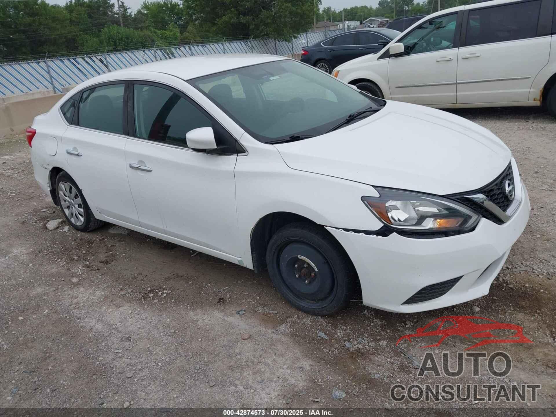 NISSAN SENTRA 2017 - 3N1AB7AP6HY288761