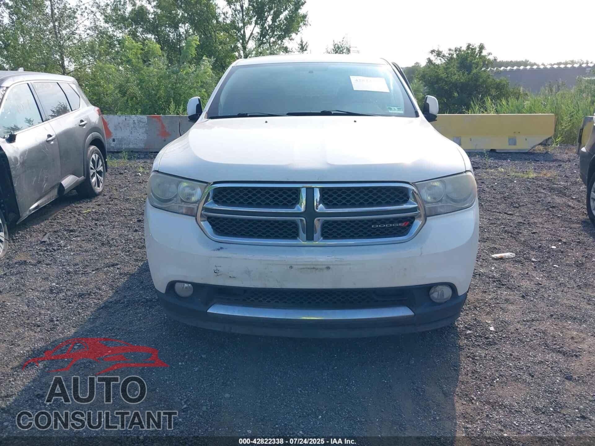 DODGE DURANGO 2012 - 1C4RDJAG6CC312484