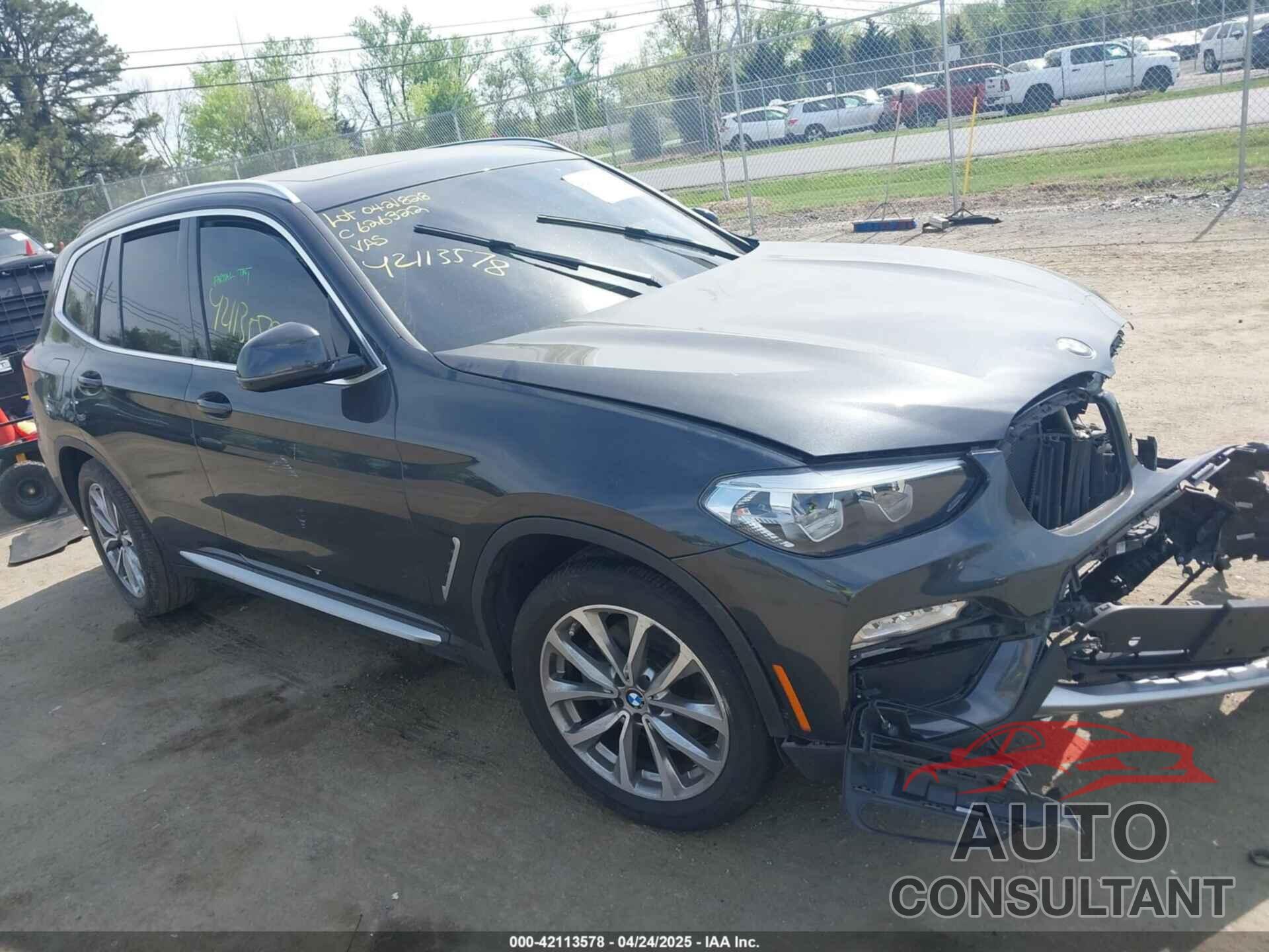 BMW X3 2018 - 5UXTR9C52JLD74562