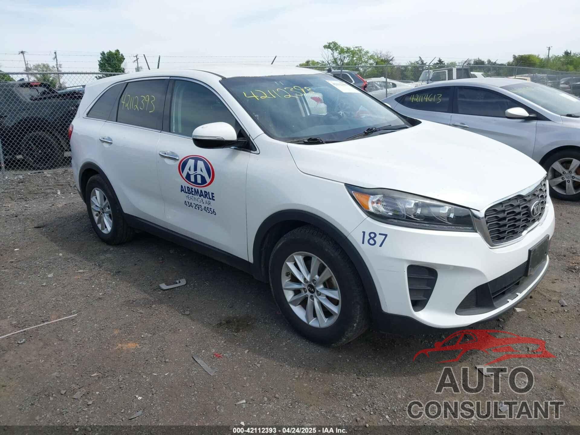 KIA SORENTO 2019 - 5XYPGDA59KG440713