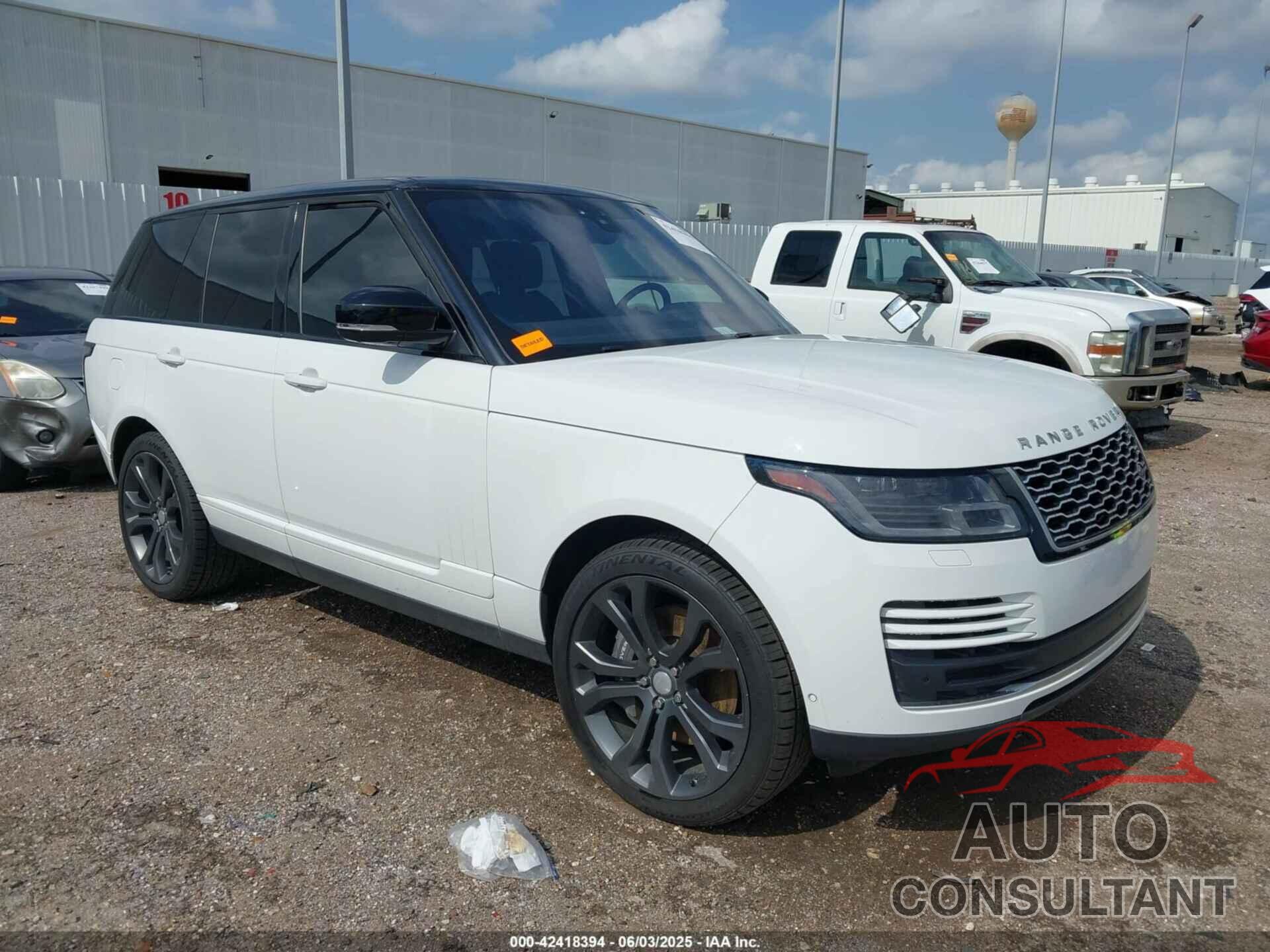 LAND ROVER RANGE ROVER 2019 - SALGS2SV4KA560994