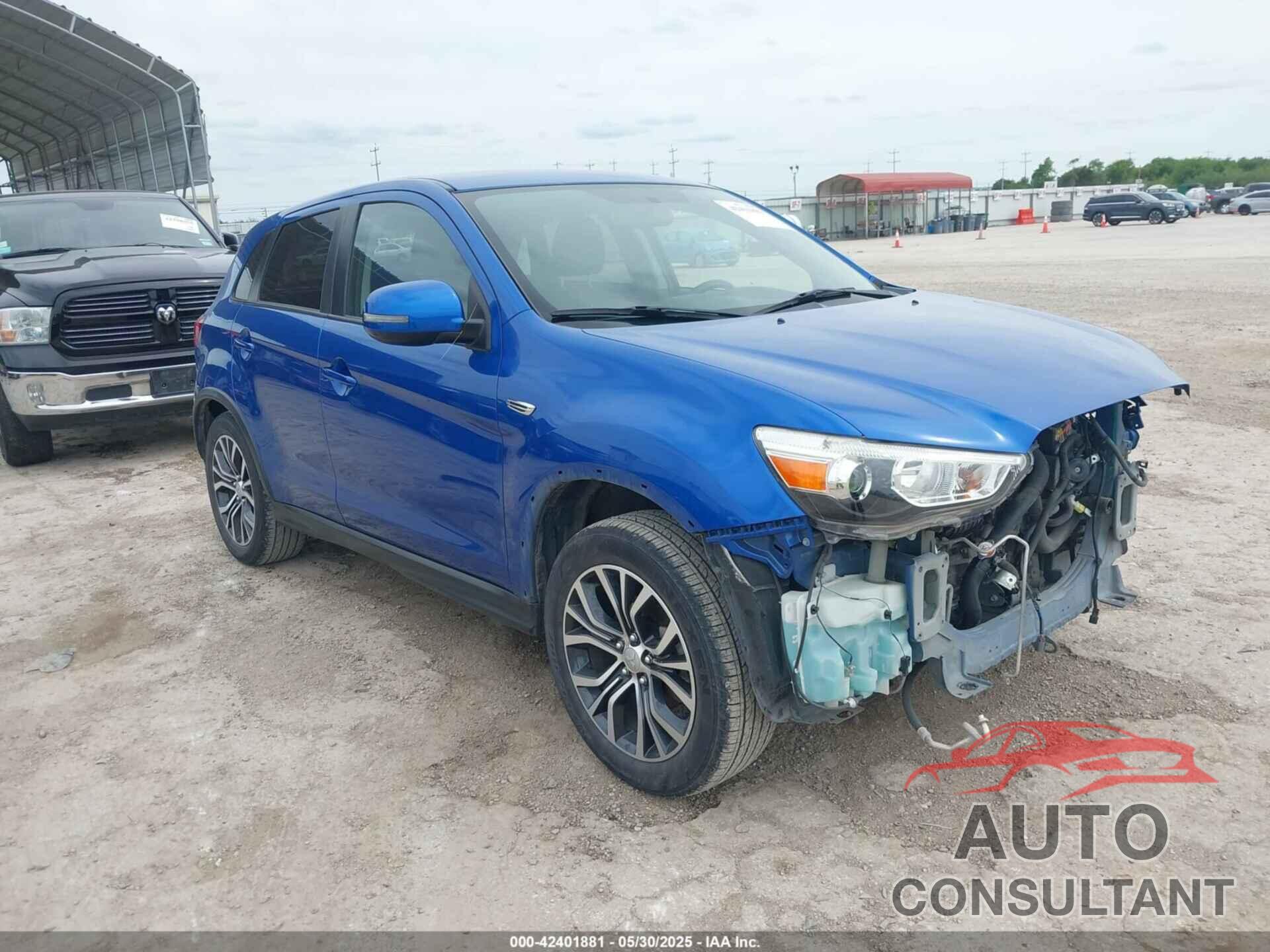 MITSUBISHI OUTLANDER SPORT 2019 - JA4AP3AU1KU018886
