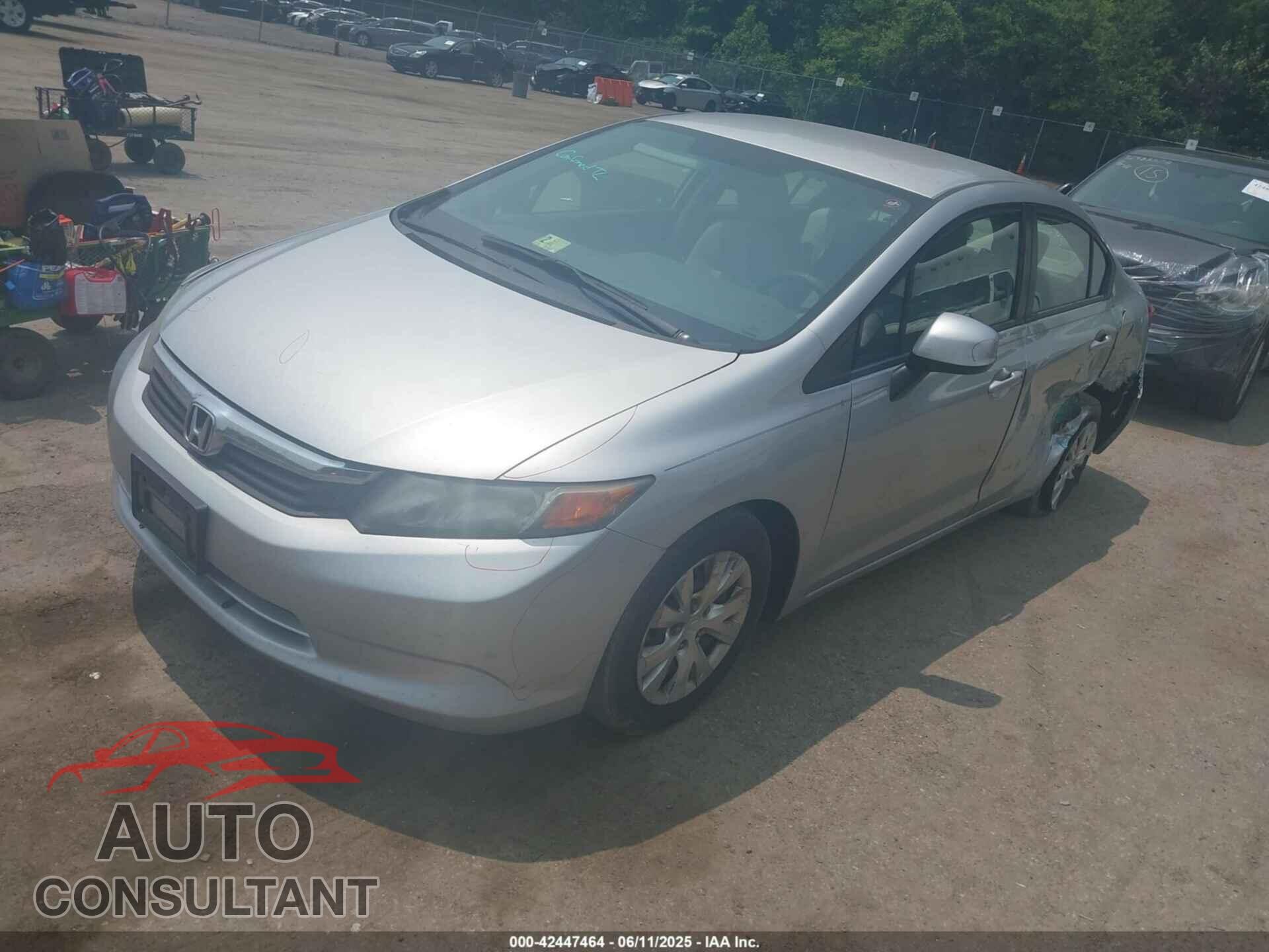 HONDA CIVIC 2012 - 19XFB2F5XCE329951