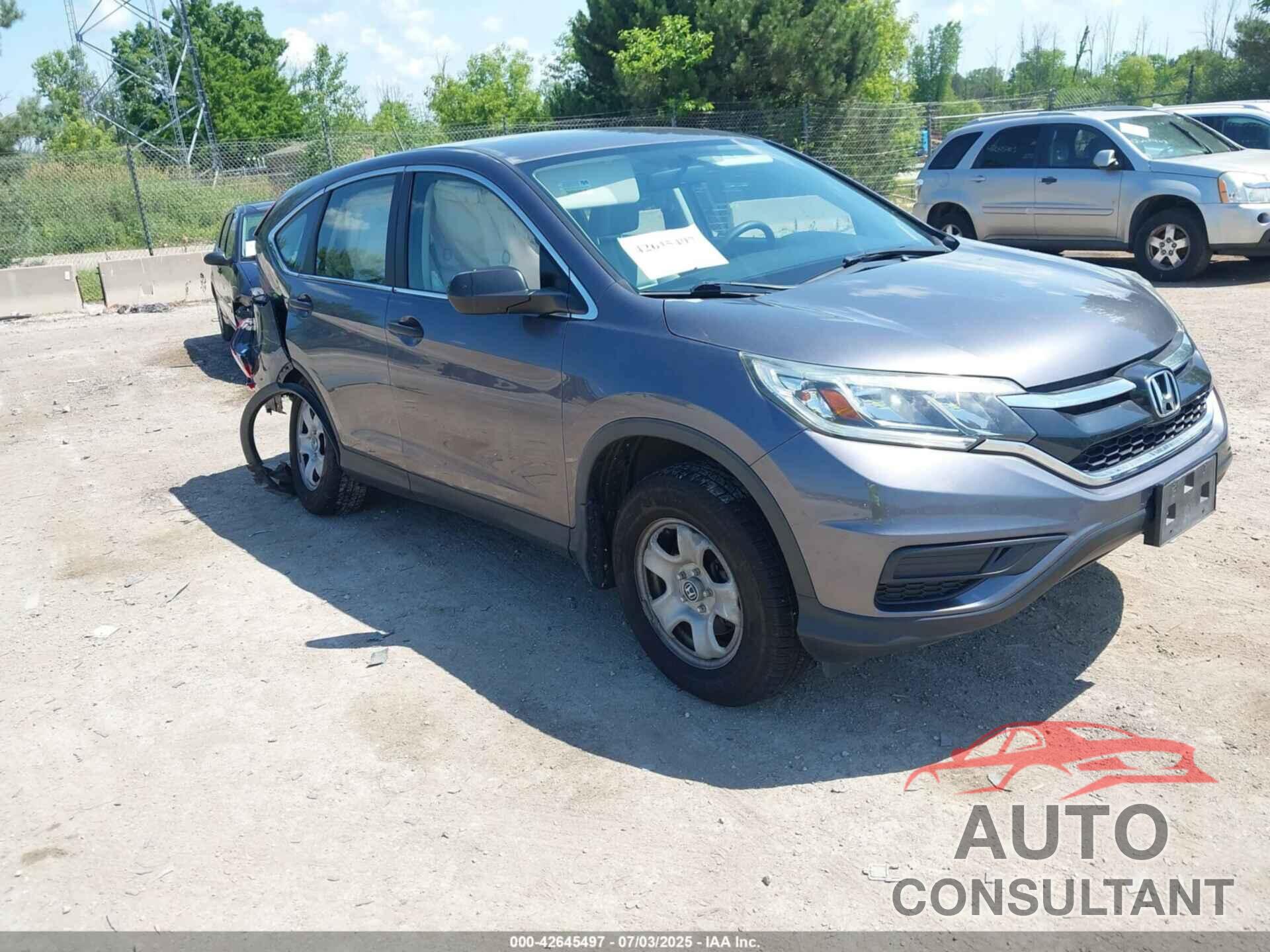 HONDA CR-V 2015 - 5J6RM4H35FL079541