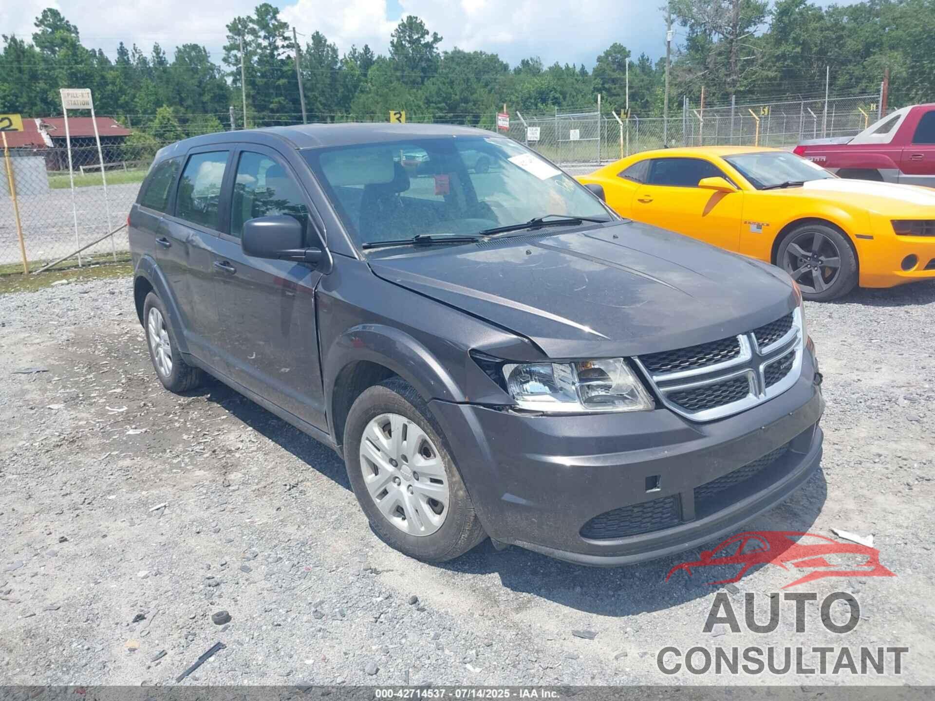 DODGE JOURNEY 2014 - 3C4PDCAB6ET201822