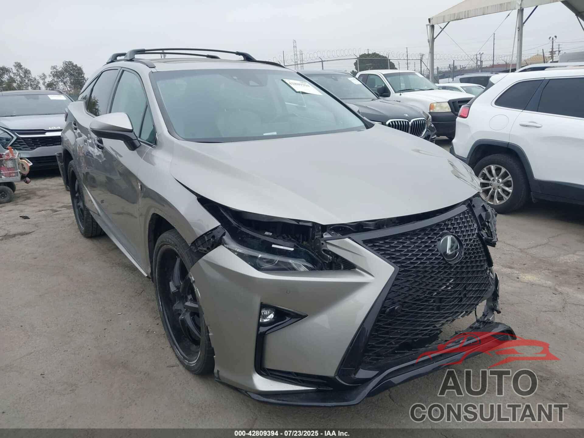 LEXUS RX 350 2019 - 2T2ZZMCA7KC126952