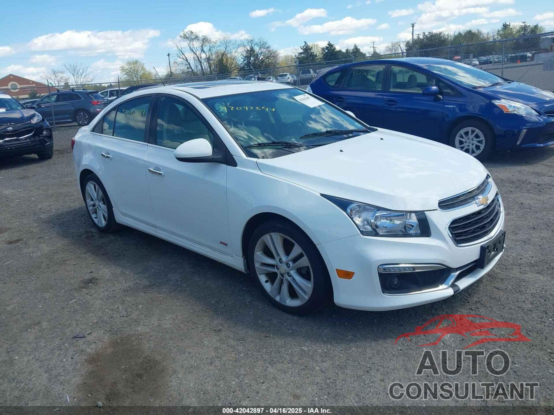 CHEVROLET CRUZE 2015 - 1G1PG5SB5F7111335