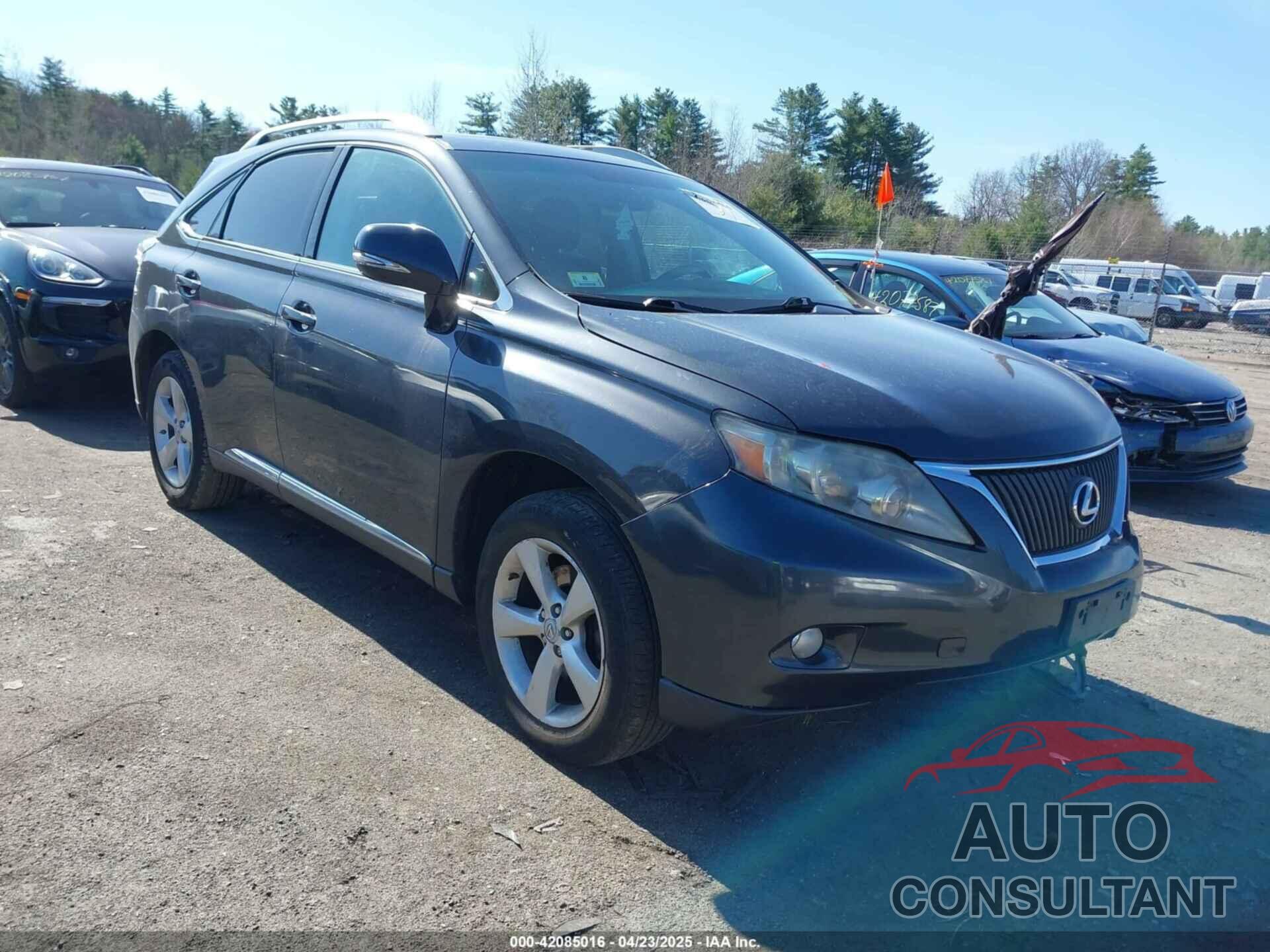 LEXUS RX 350 2010 - 2T2BK1BA0AC010951
