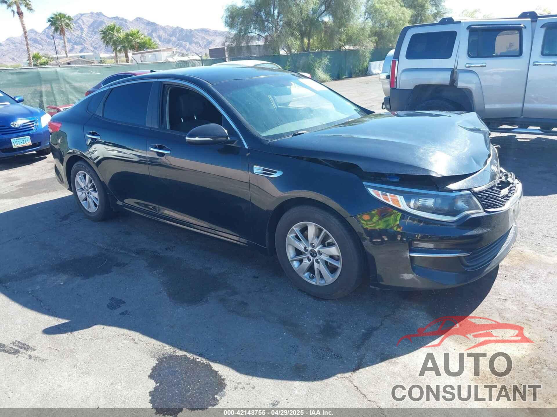 KIA OPTIMA 2016 - 5XXGT4L39GG019609