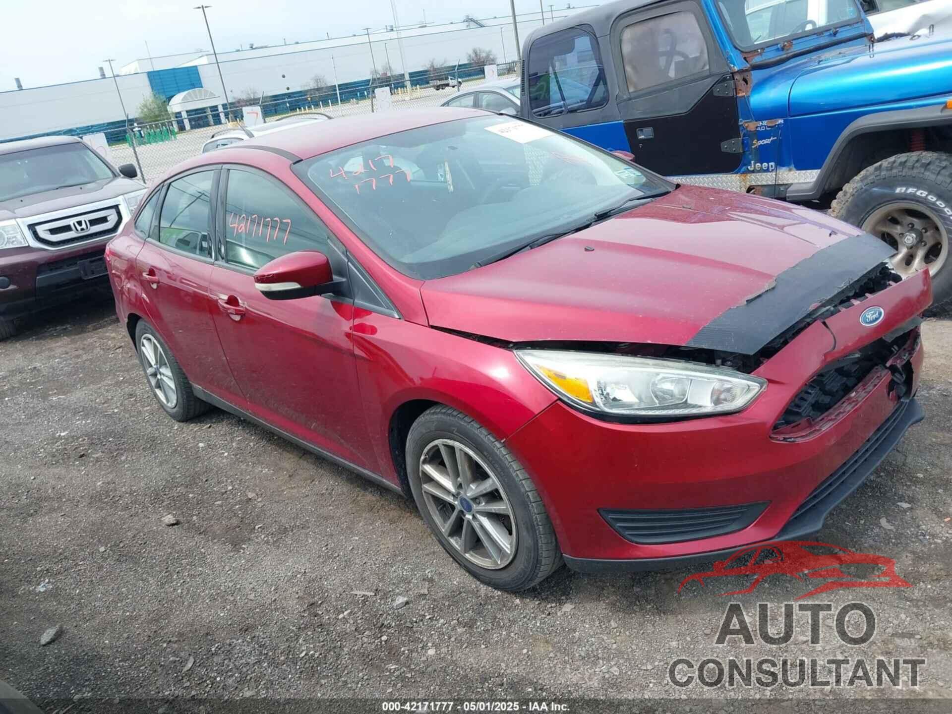 FORD FOCUS 2015 - 1FADP3F21FL296327