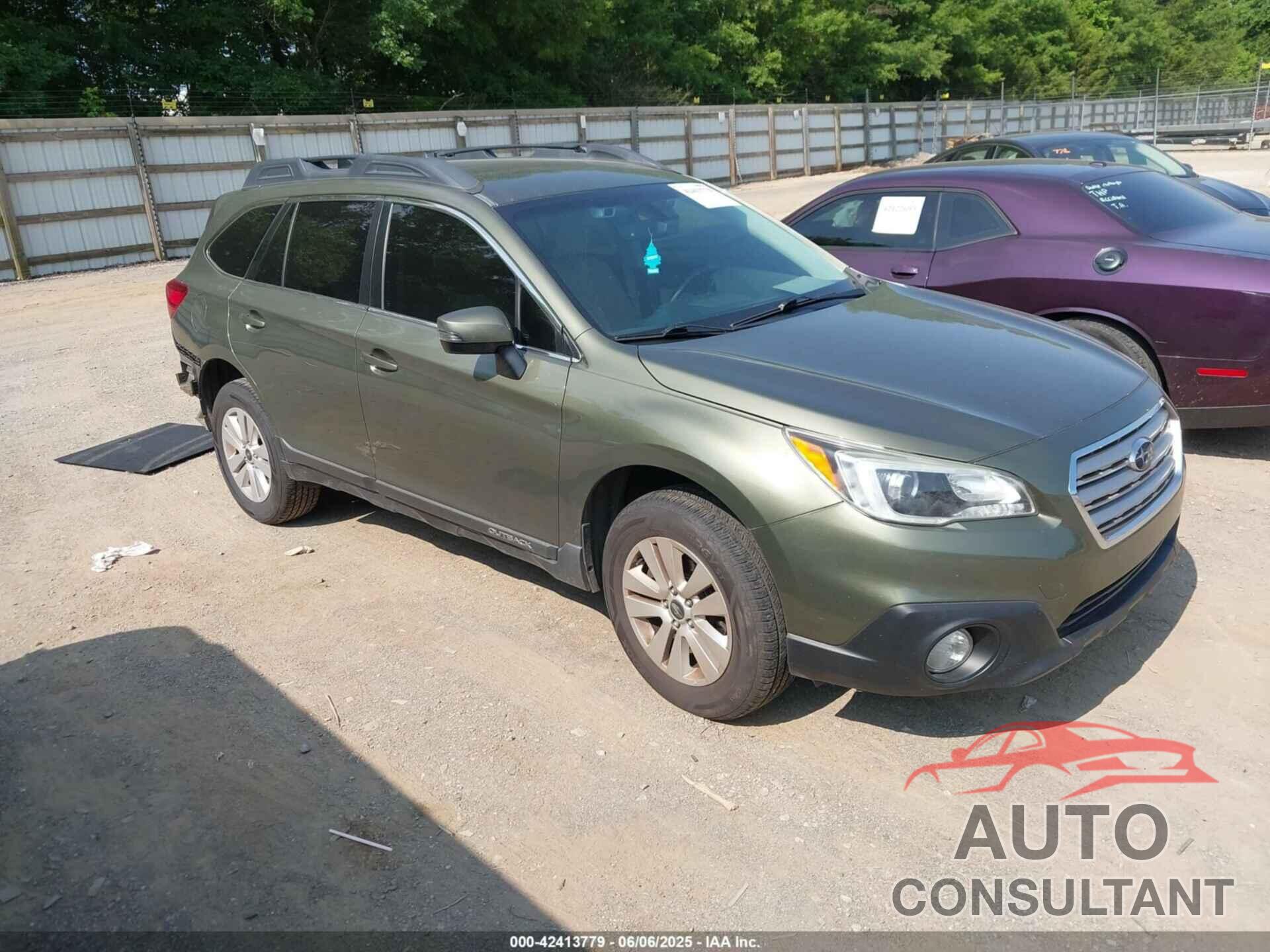 SUBARU OUTBACK 2017 - 4S4BSAFC7H3357935