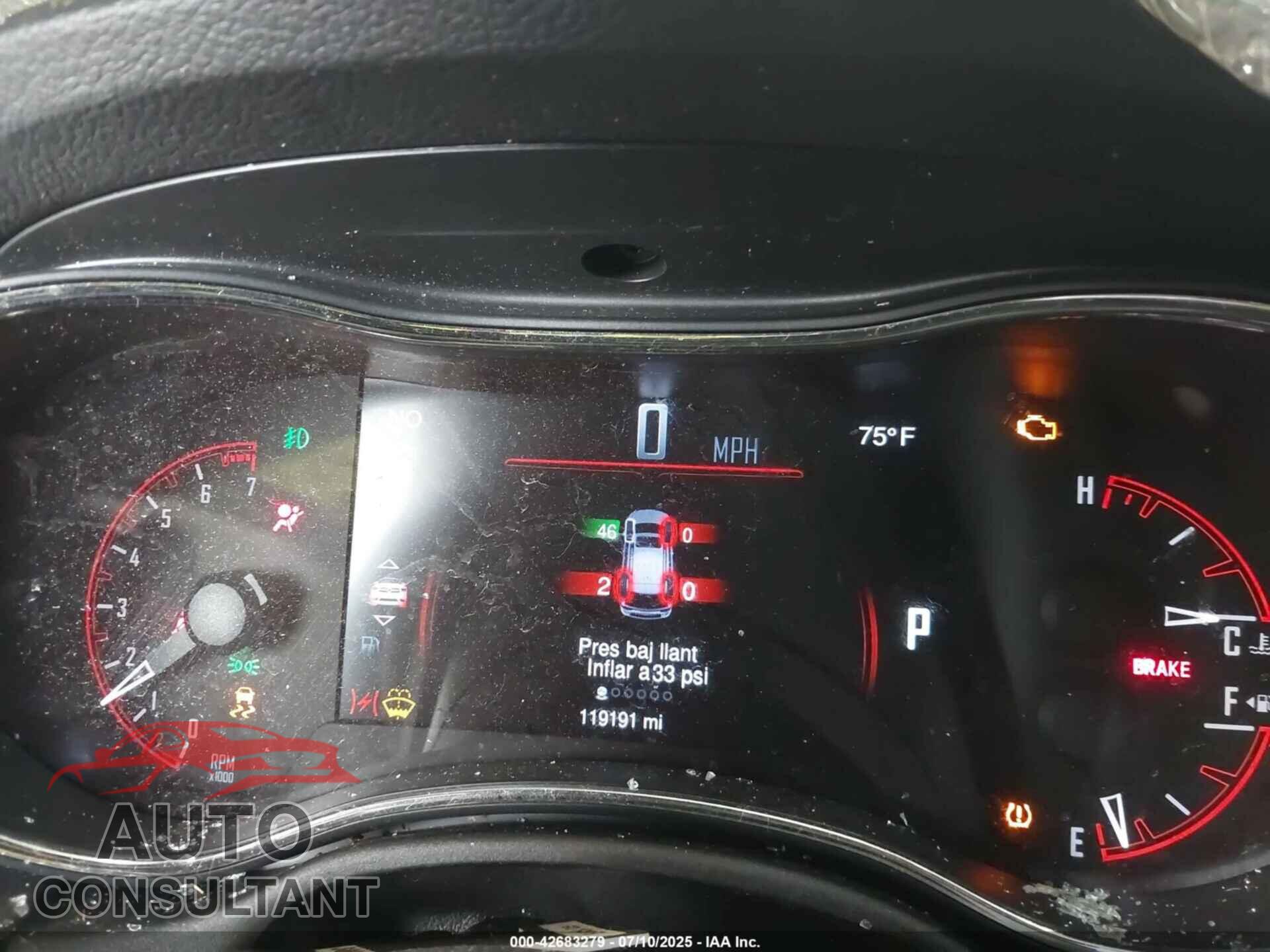 DODGE DURANGO 2015 - 1C4RDJDGXFC187943