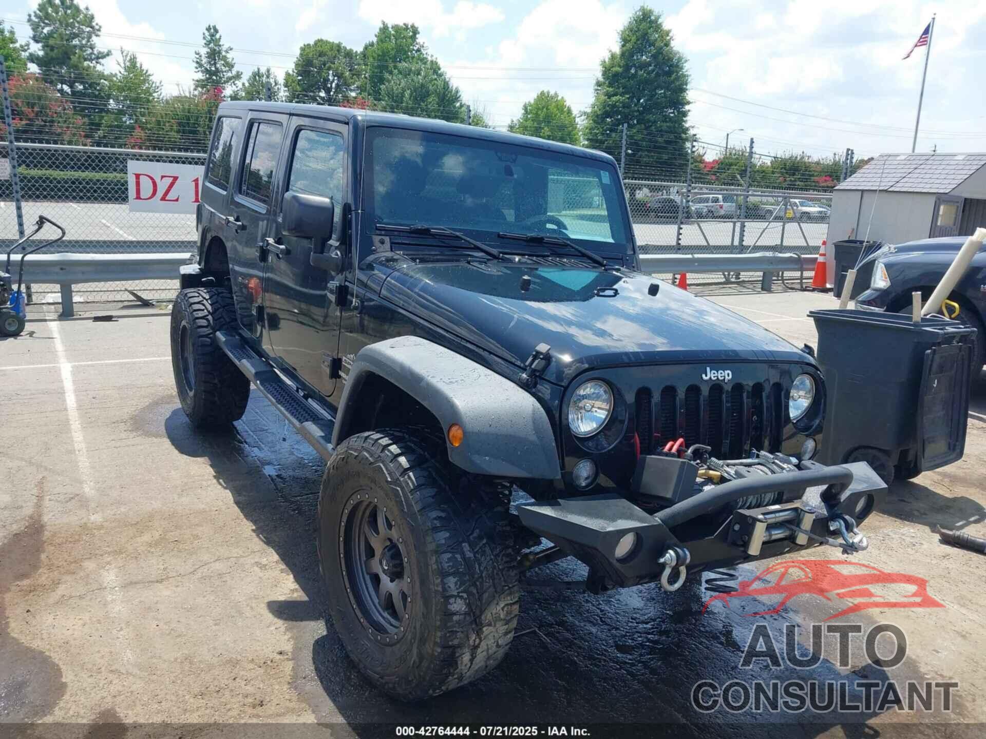 JEEP WRANGLER UNLIMITED 2016 - 1C4BJWDG5GL258250