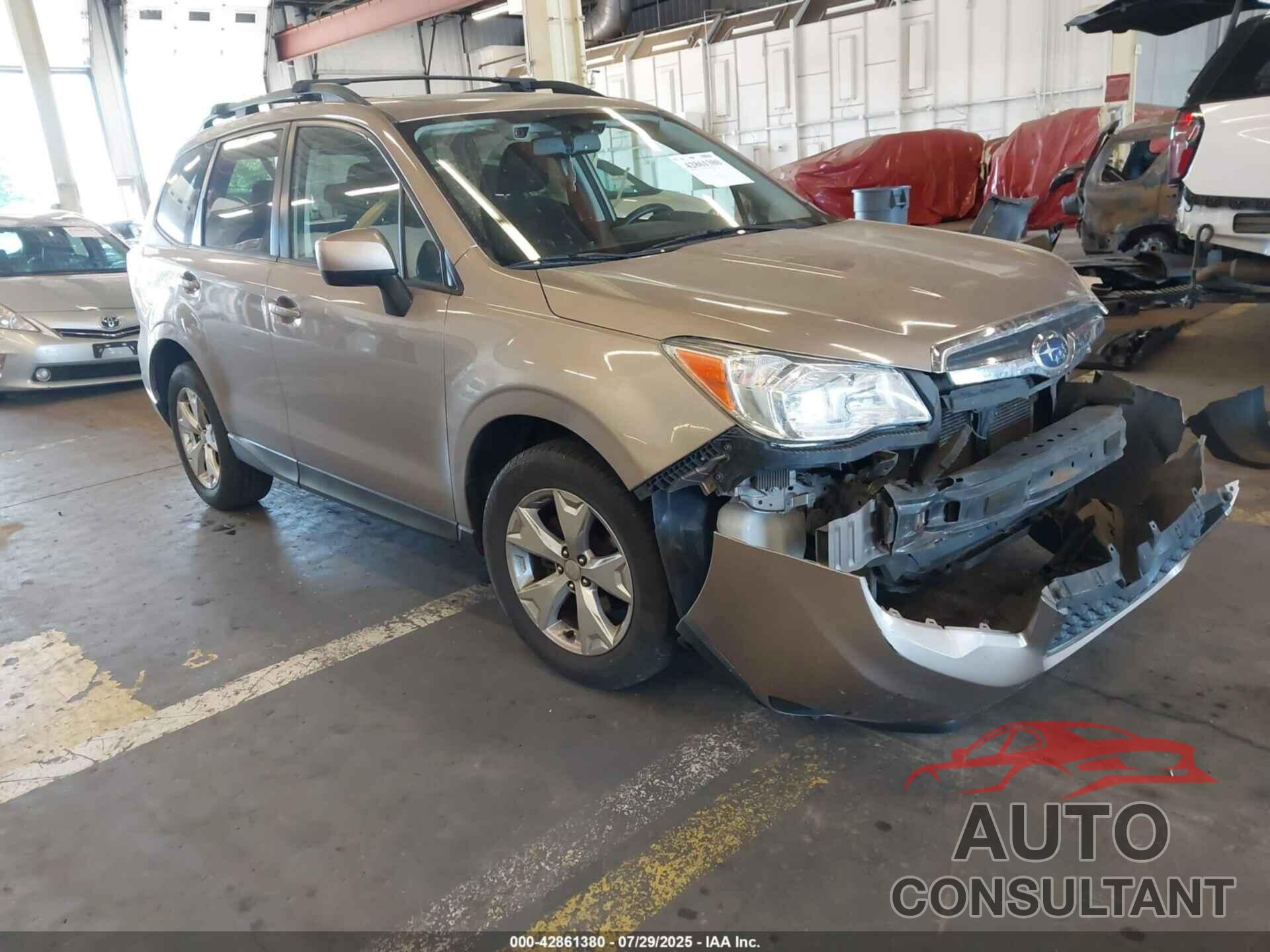 SUBARU FORESTER 2015 - JF2SJAFCXFH566031