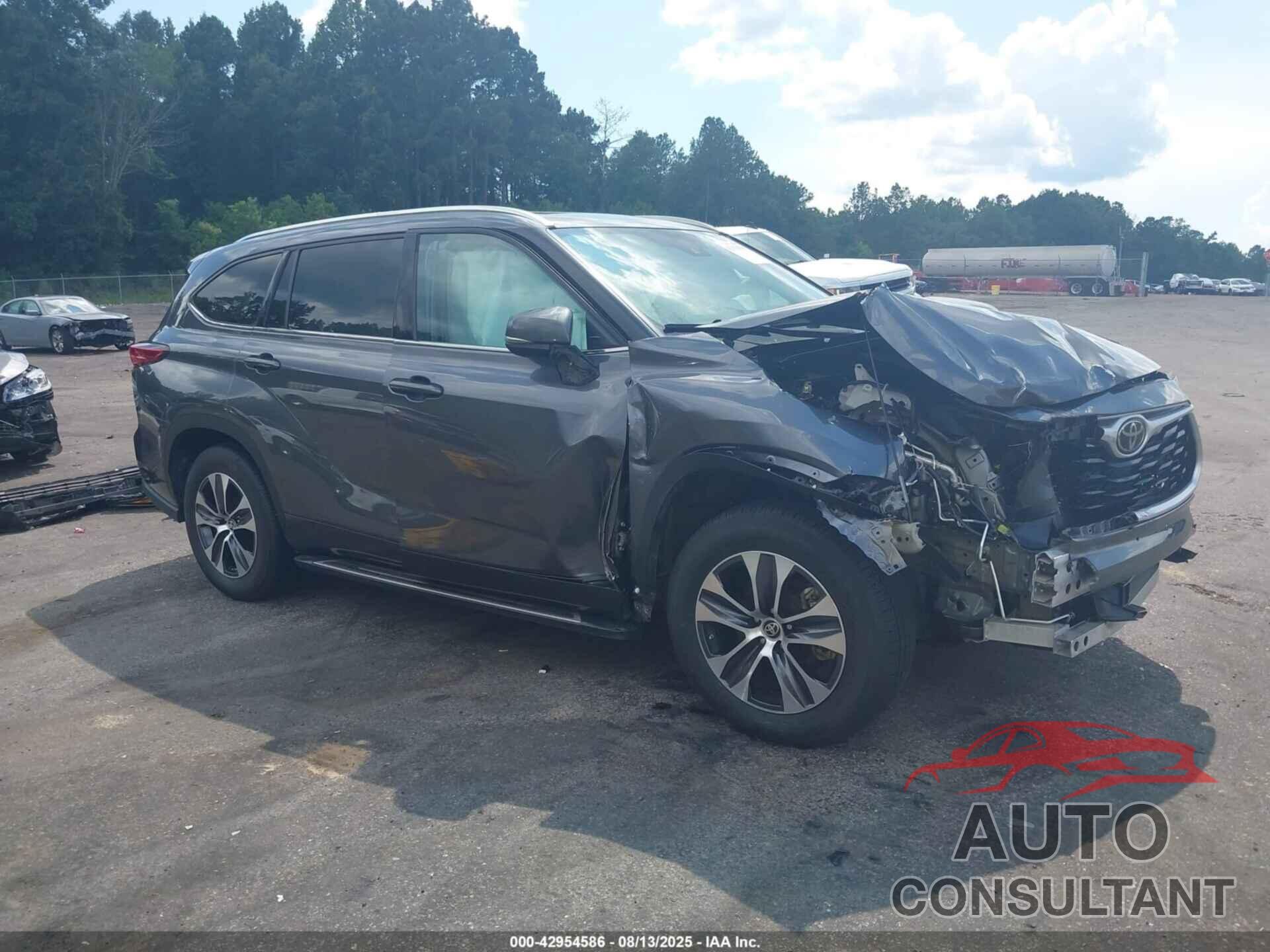 TOYOTA HIGHLANDER 2020 - 5TDGZRAHXLS509172