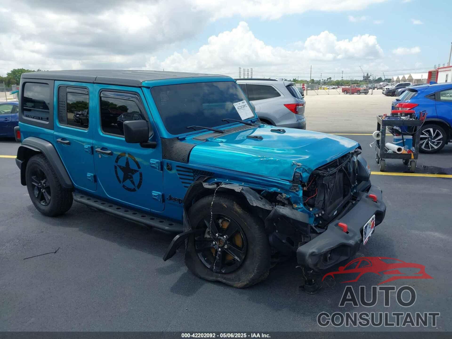 JEEP WRANGLER UNLIMITED 2020 - 1C4HJXDGXLW317222