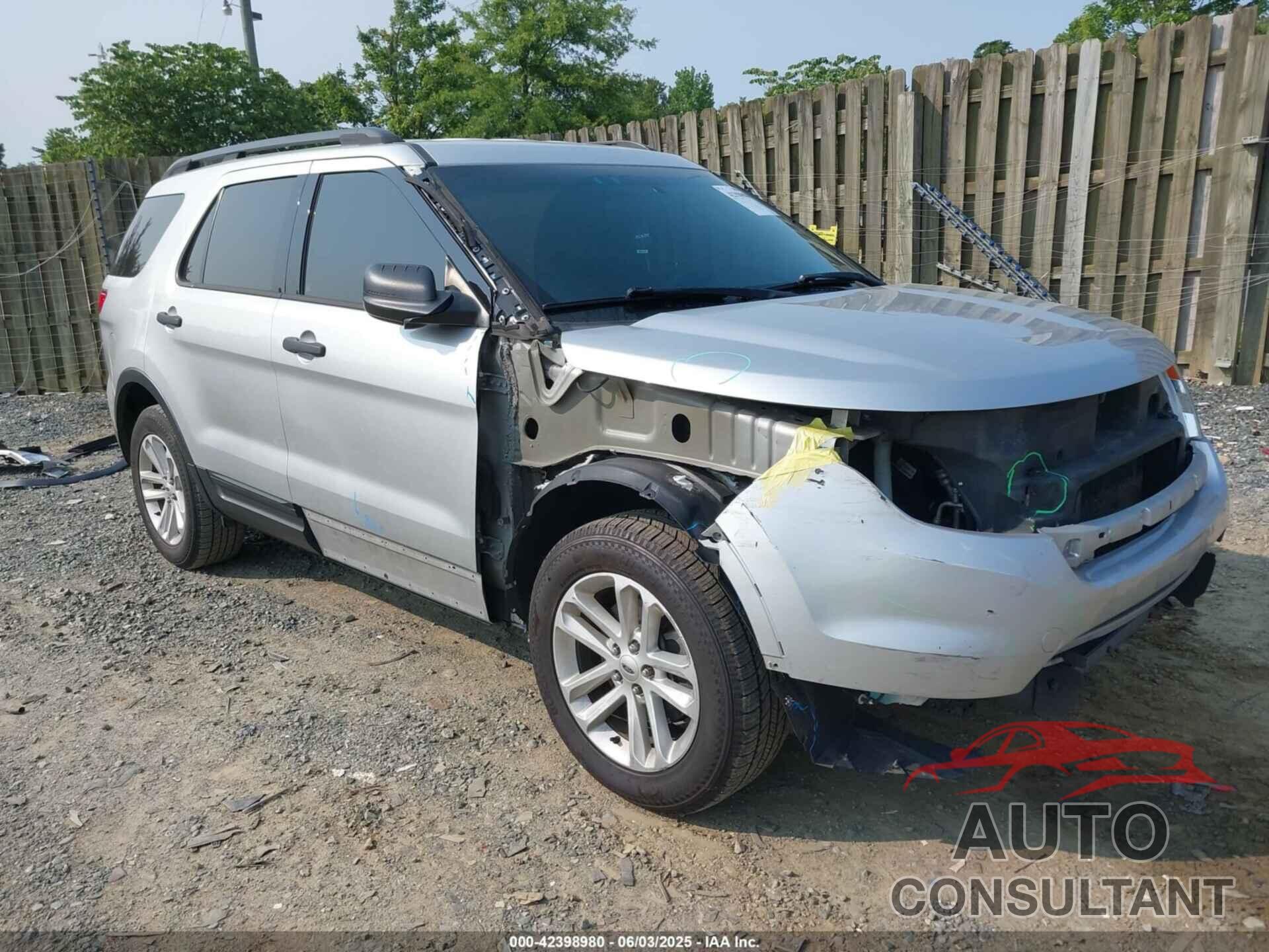 FORD EXPLORER 2015 - 1FM5K7B88FGB00662