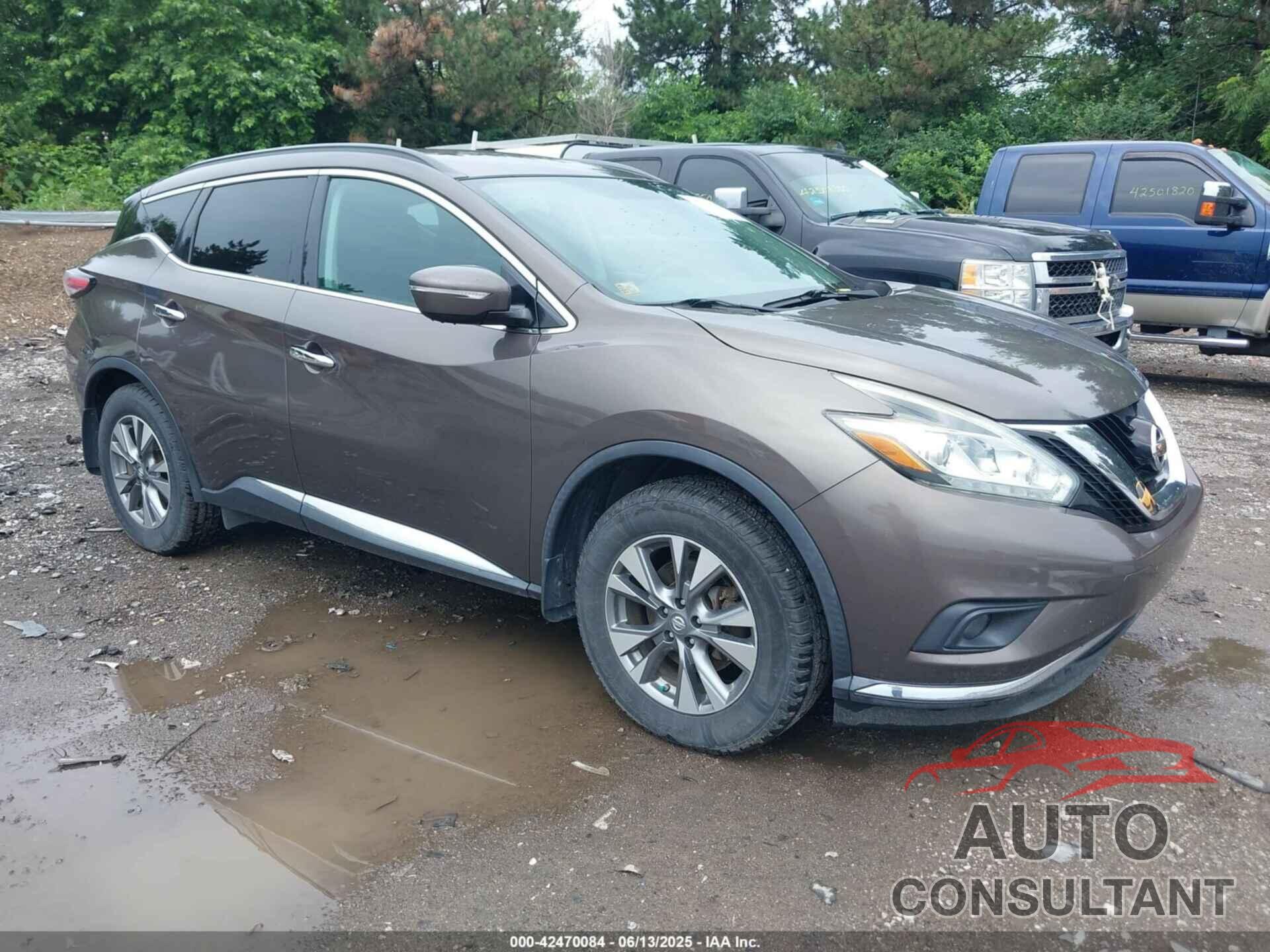 NISSAN MURANO 2015 - 5N1AZ2MH1FN224293
