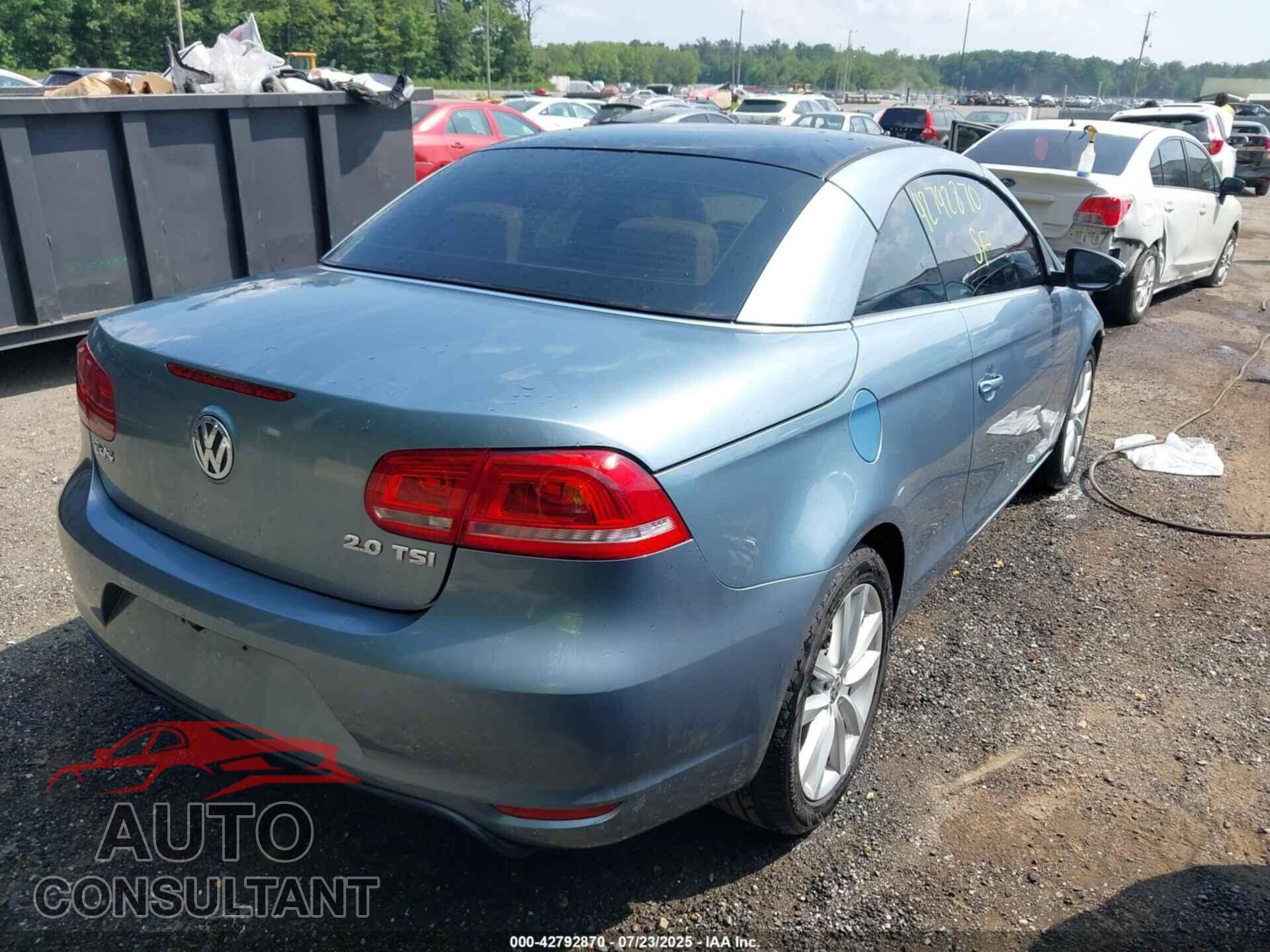 VOLKSWAGEN EOS 2012 - WVWBW7AH9CV003720
