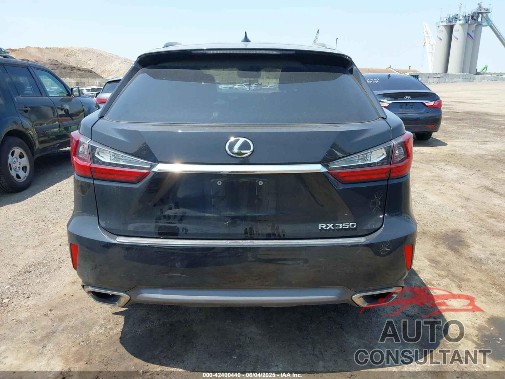 LEXUS RX 350 2019 - 2T2BZMCA5KC193082
