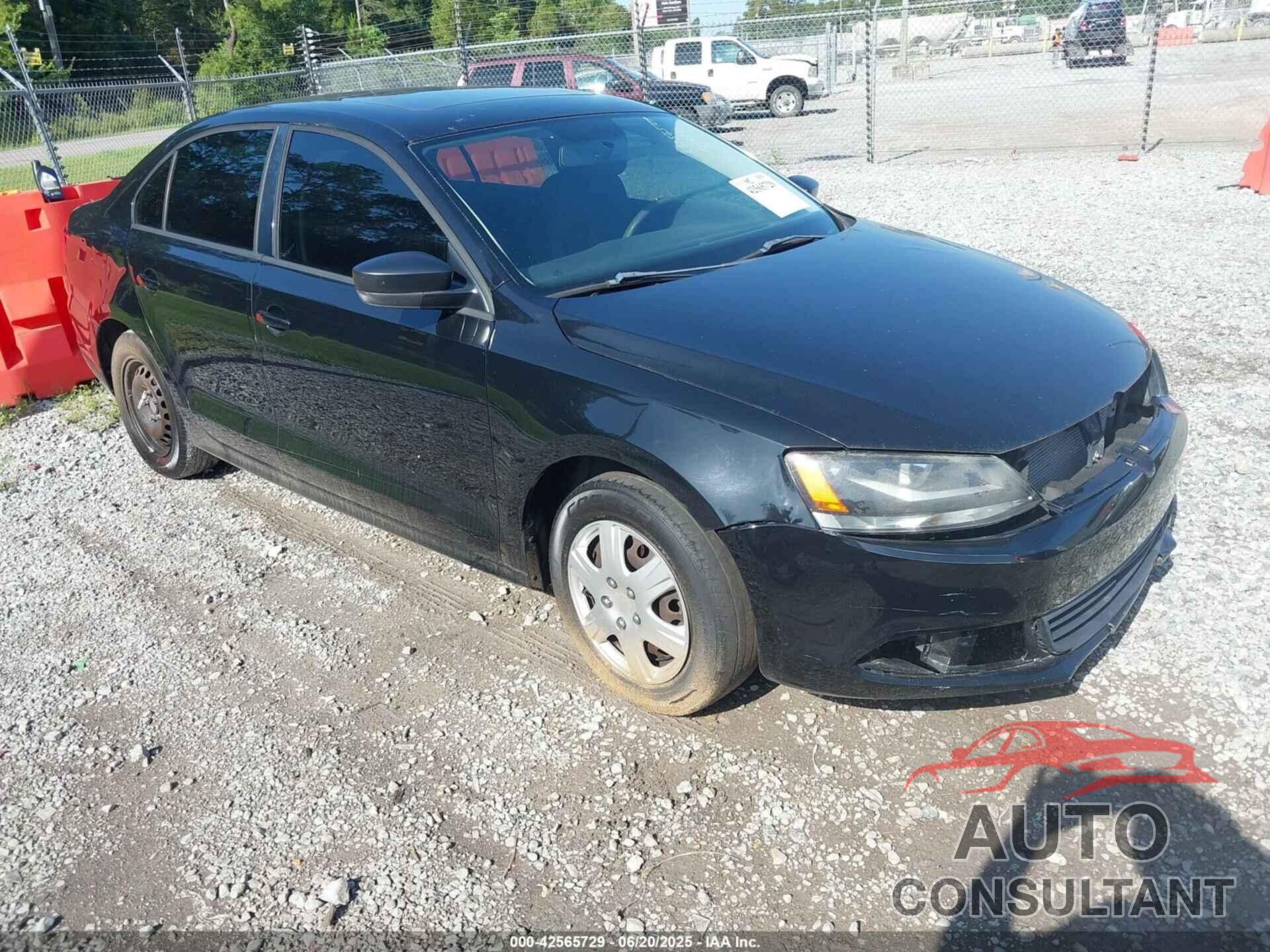 VOLKSWAGEN JETTA 2012 - 3VW1K7AJ4CM377511