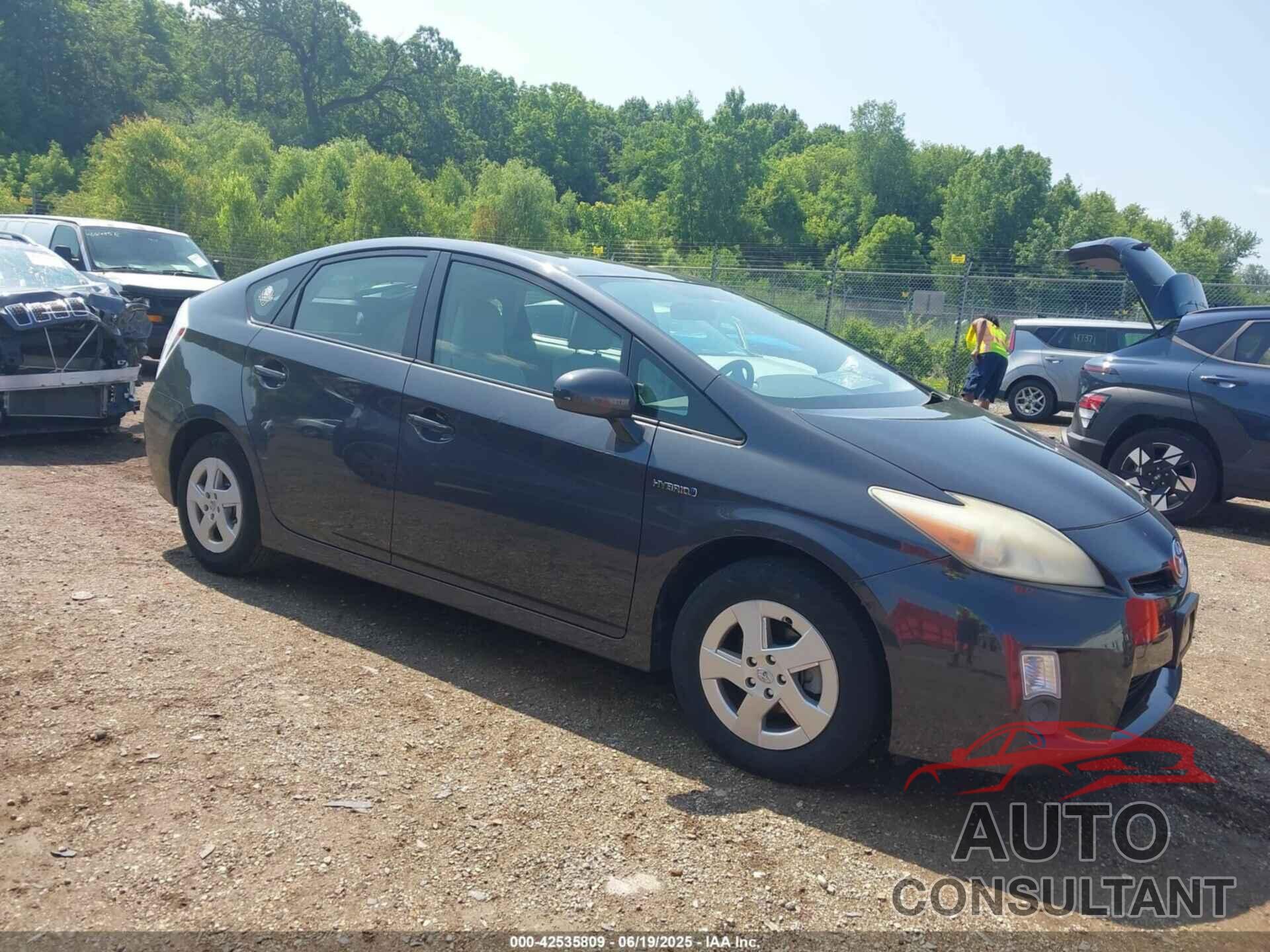 TOYOTA PRIUS 2011 - JTDKN3DU3B1363334