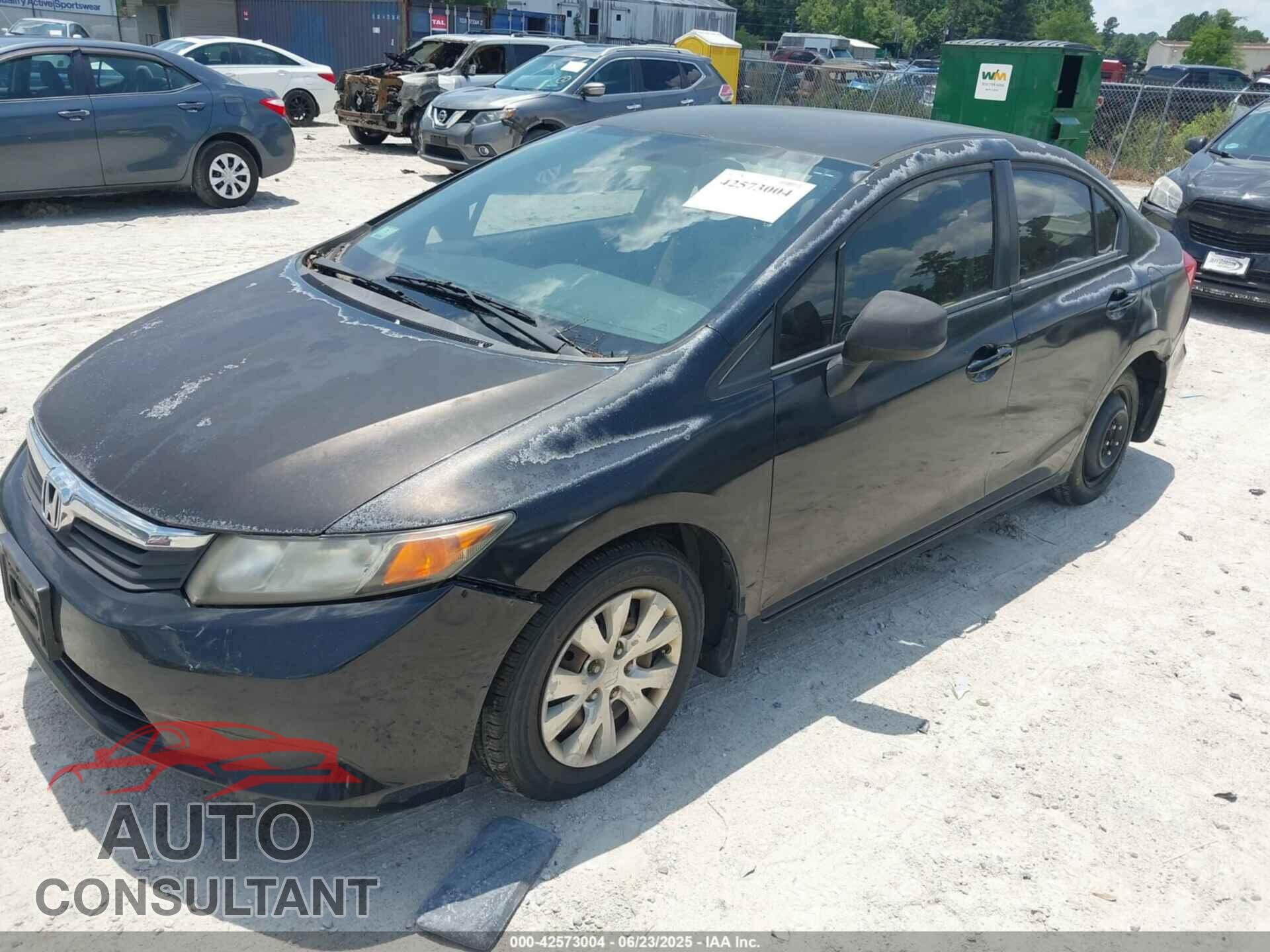 HONDA CIVIC 2012 - 2HGFB2F55CH575117