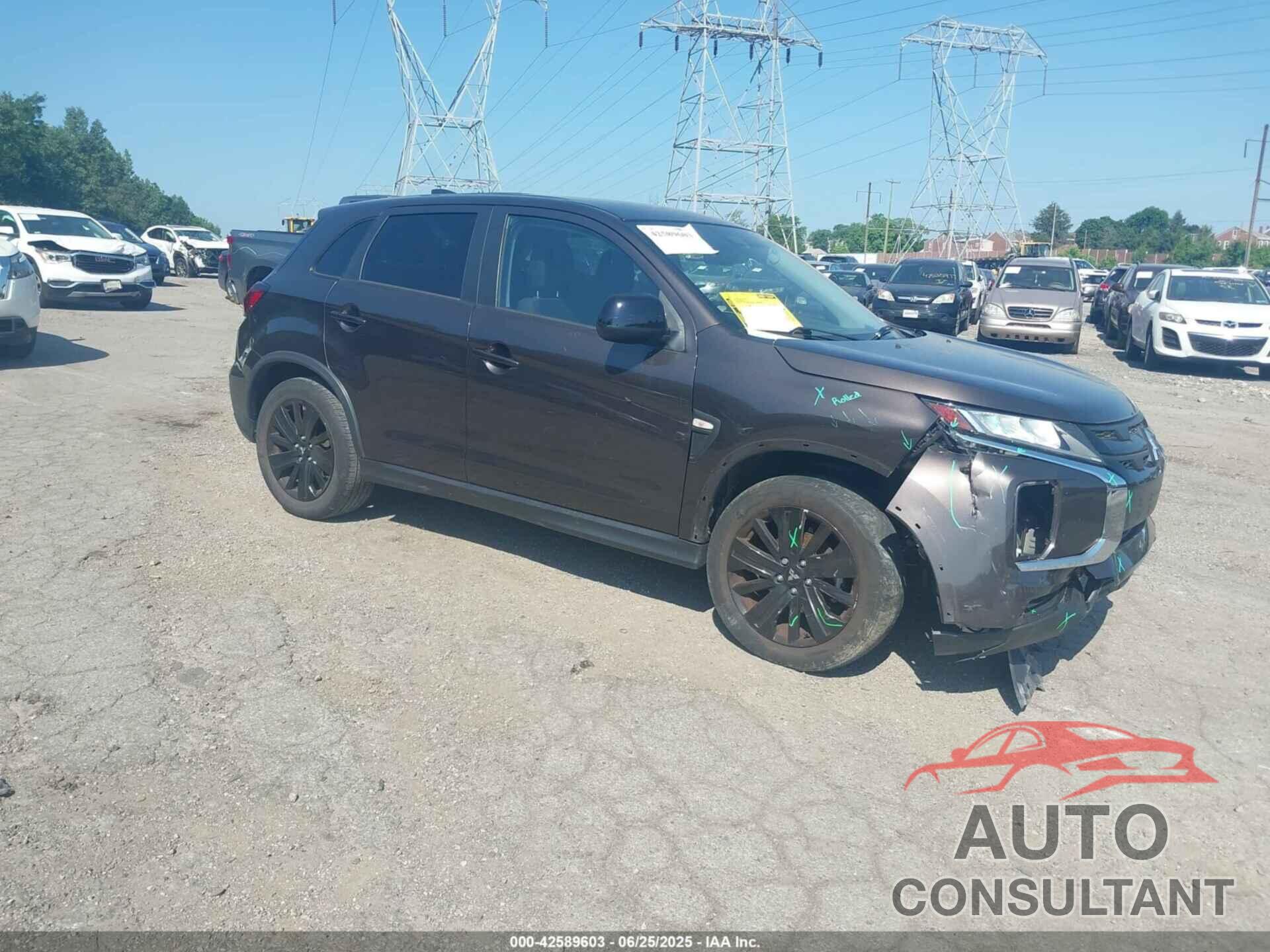 MITSUBISHI OUTLANDER SPORT 2021 - JA4APUAU9MU007210