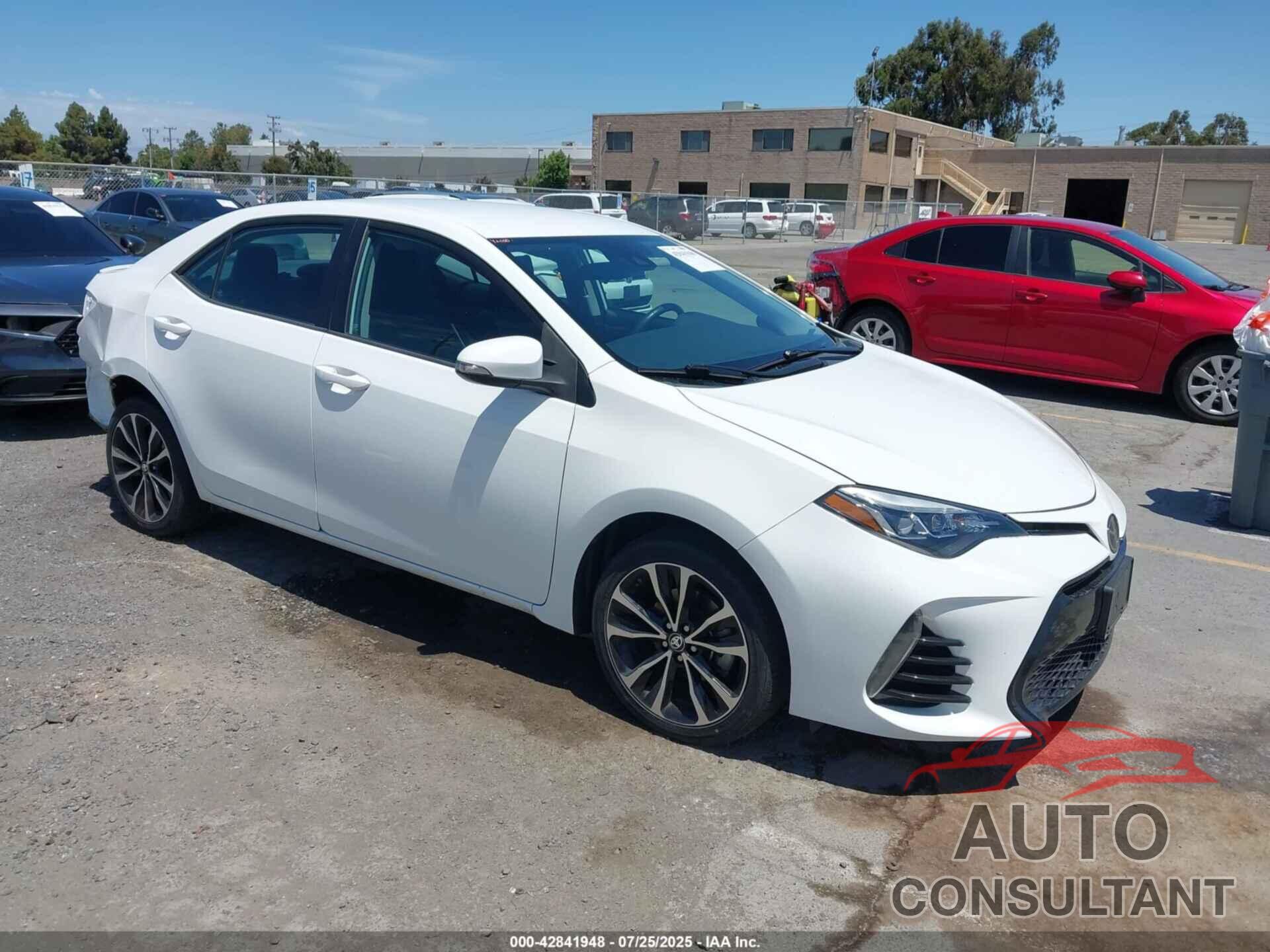 TOYOTA COROLLA 2017 - 5YFBURHE8HP646812