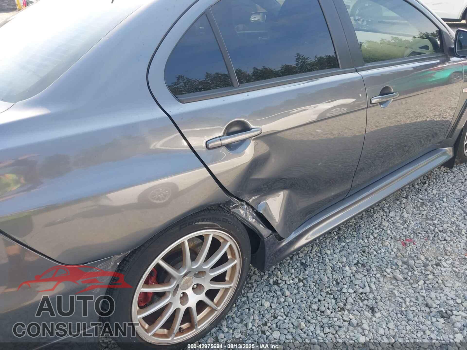 MITSUBISHI LANCER EVOLUTION 2010 - JA32W8FV6AU016429