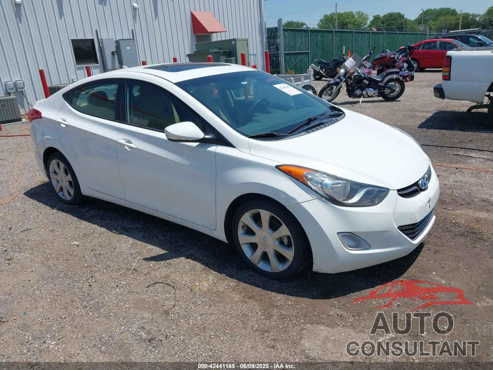 HYUNDAI ELANTRA 2013 - 5NPDH4AEXDH391405