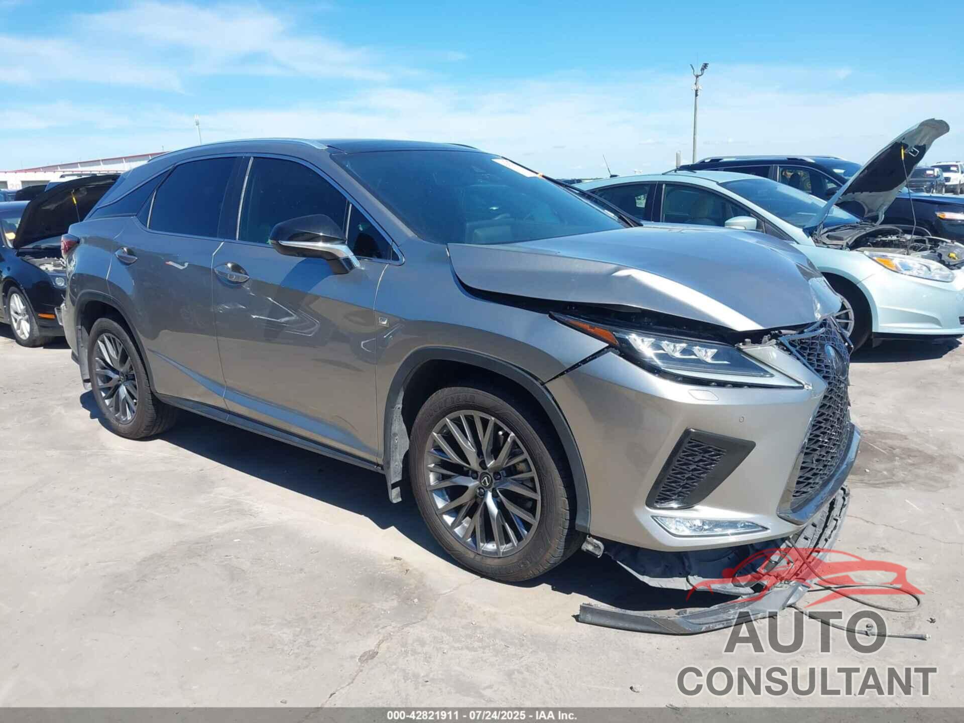 LEXUS RX 350 2022 - 2T2YZMDA3NC327651
