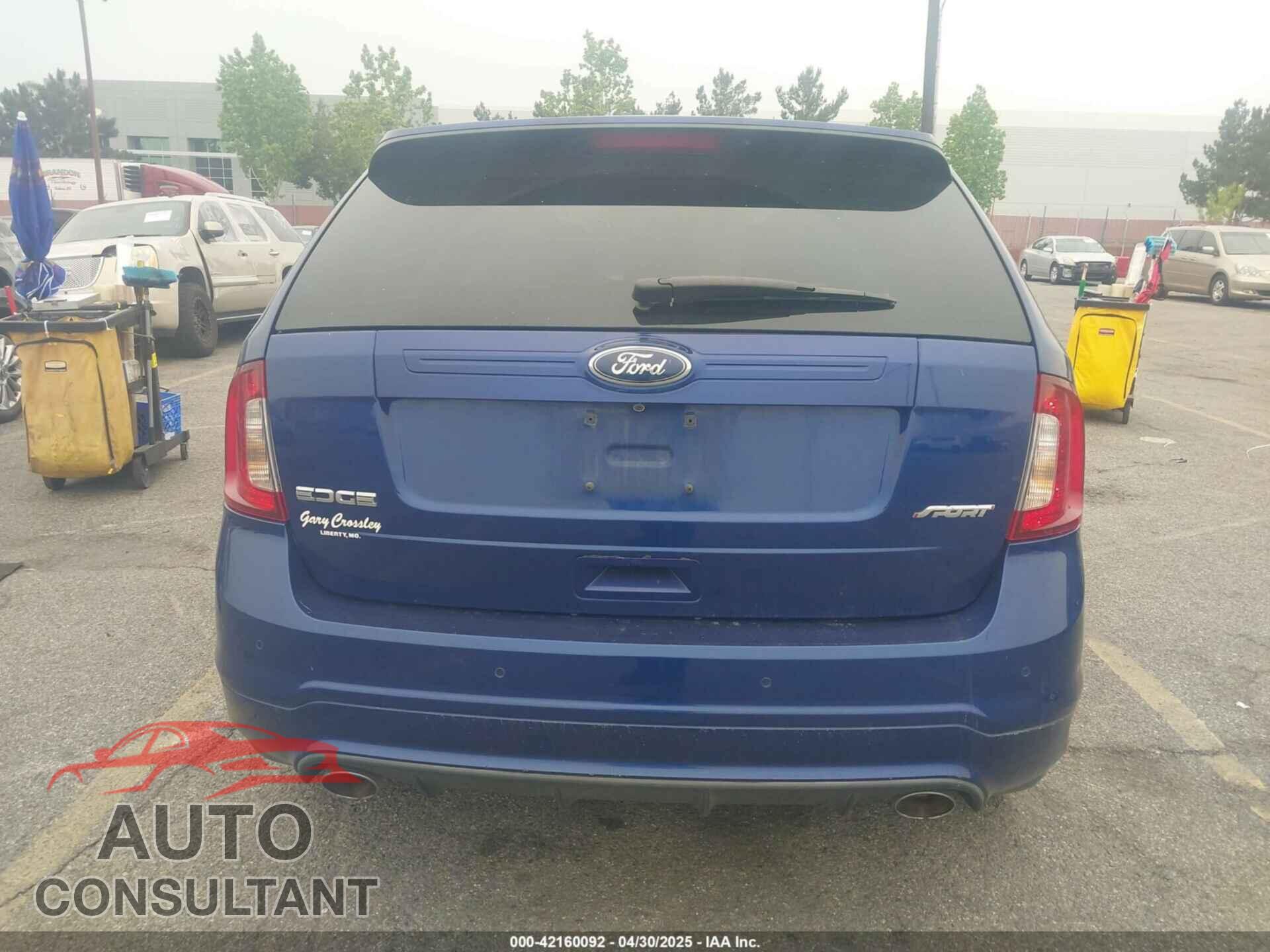 FORD EDGE 2013 - 2FMDK4AK2DBA74068